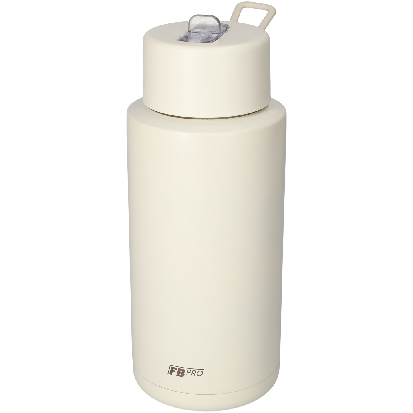 Thermosfles, Waterfles, Drinkfles – Modern & Slank Design – 1000 ml – Wit