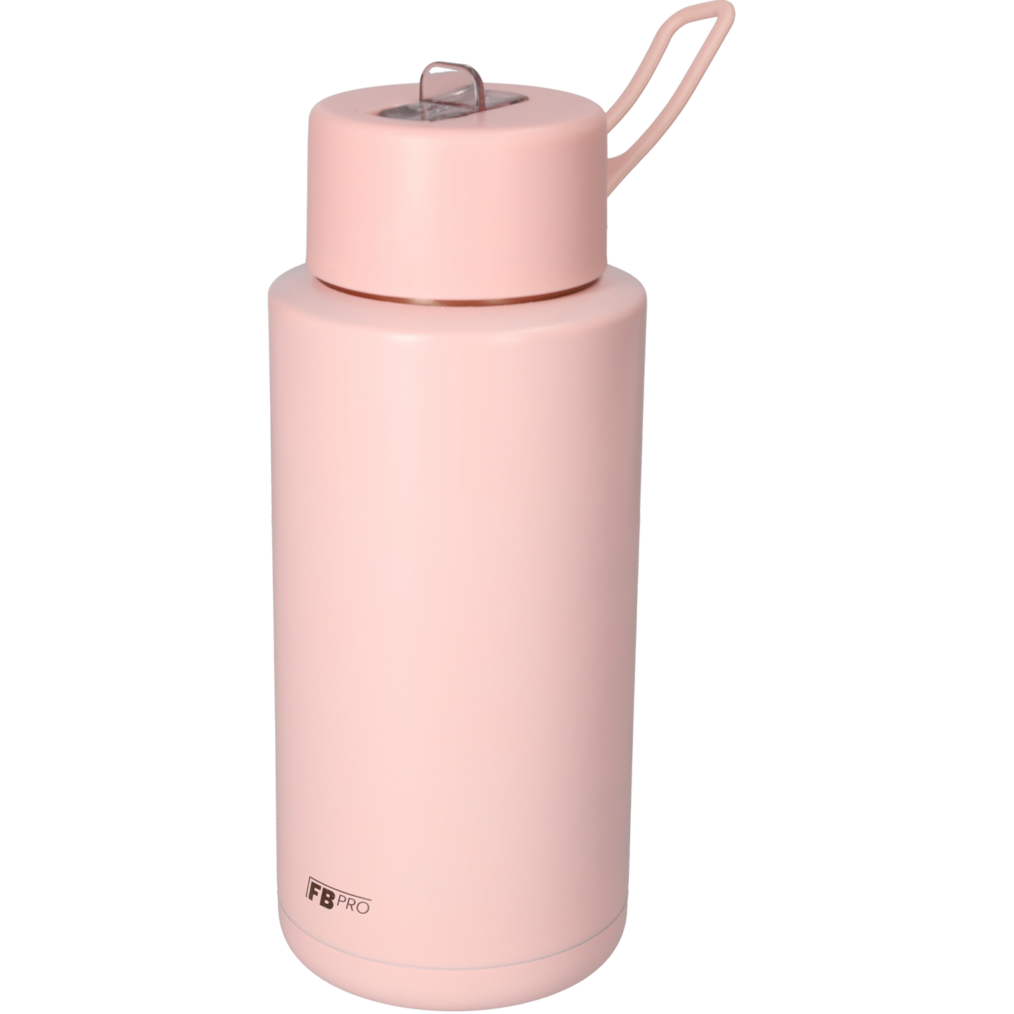 Thermosfles, Waterfles, Drinkfles – Modern & Slank Design – 1000 ml – Pale Pink