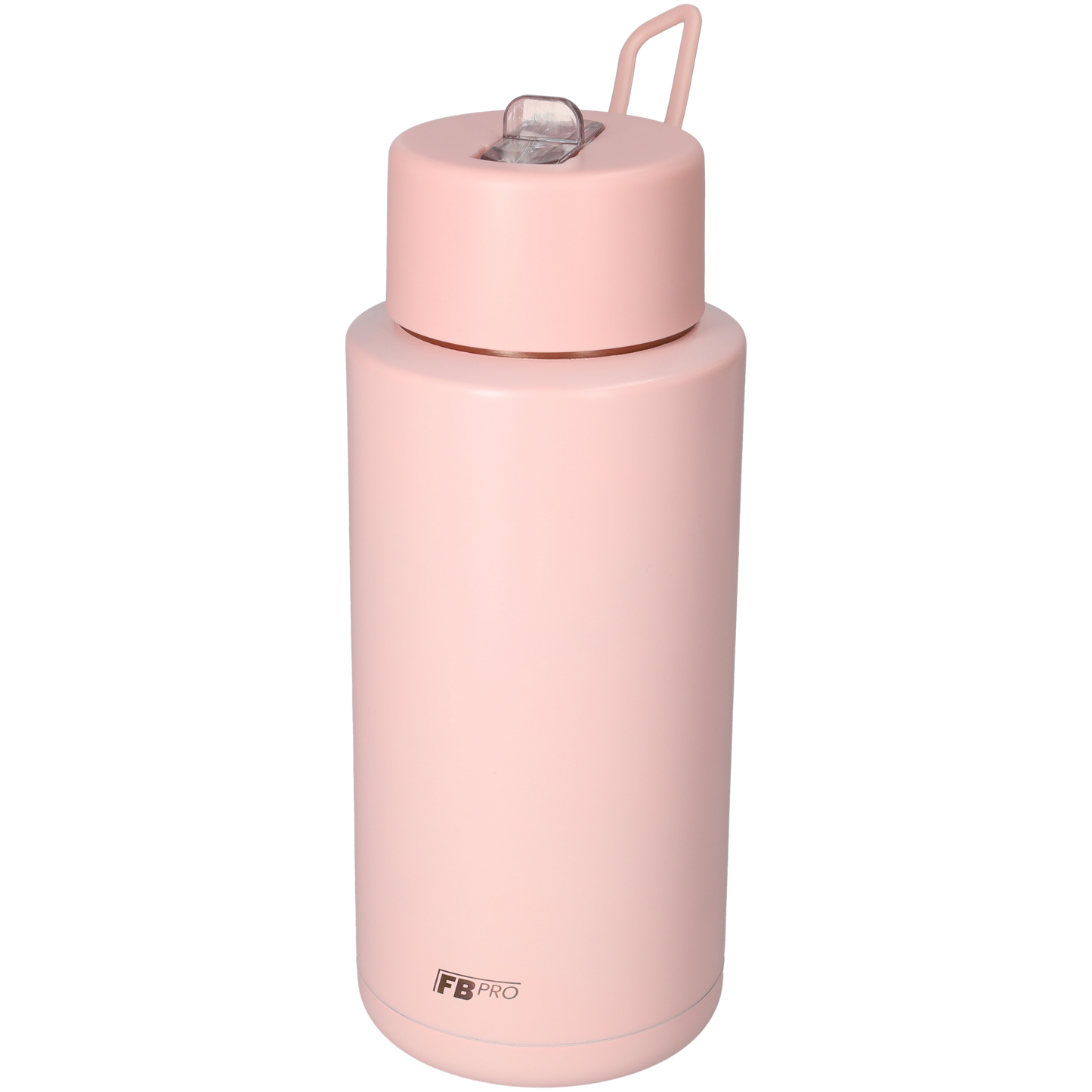 Thermosfles, Waterfles, Drinkfles – Modern & Slank Design – 1000 ml – Pale Pink