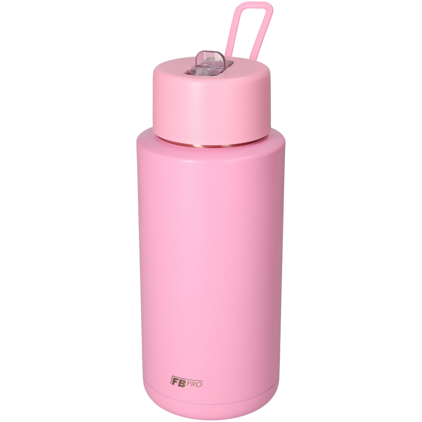 Thermosfles, Waterfles, Drinkfles – Modern & Slank Design – 1000 ml – Lichtroze