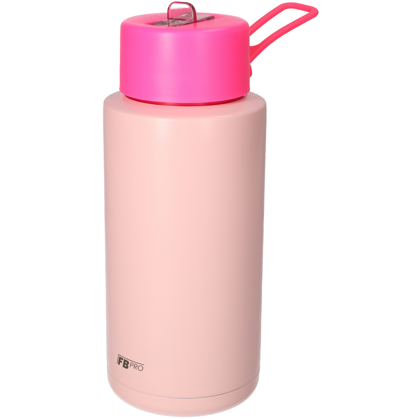 Thermosfles, Waterfles, Drinkfles – Modern & Slank Design – 1000 ml – Hot-Pale Pink