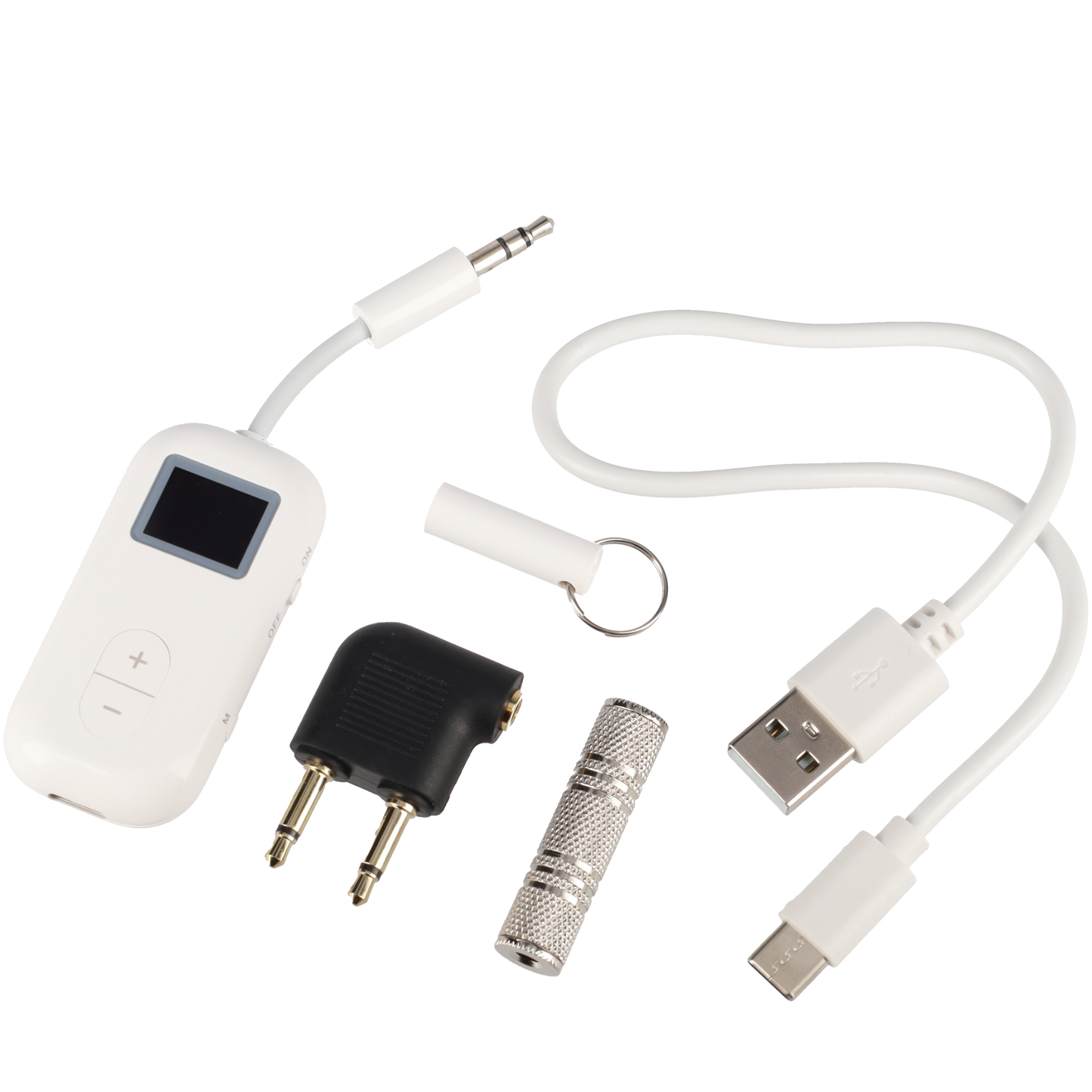 Bluetooth Transmitter - Bluetooth Adapter - Bluetooth Ontvanger - wit