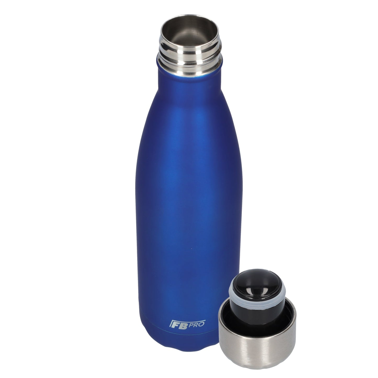 FBFS21, Thermosfles, Drinkfles, Waterfles - 500ml - Matte Deep Blue - Mat Diep Blauw