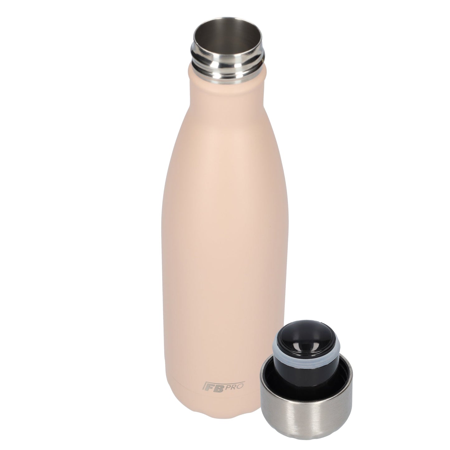 FBFS103, Thermosfles, Drinkfles, Waterfles - 500ml - Matte Light Beige - Mat Licht Beige