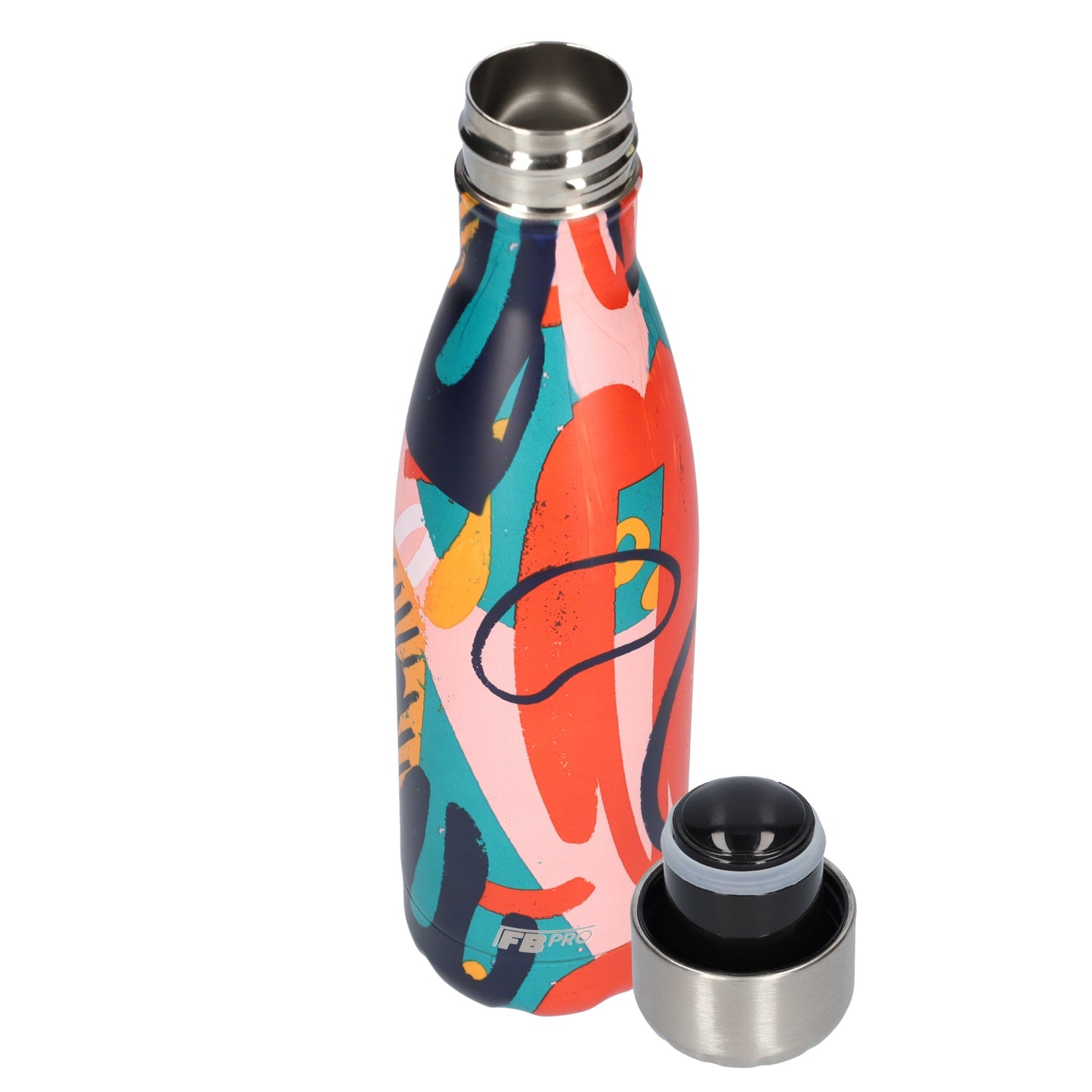 FBFS149, Thermosfles, Drinkfles, Waterfles - 500ml - Colour Flow - Kleuren Flow