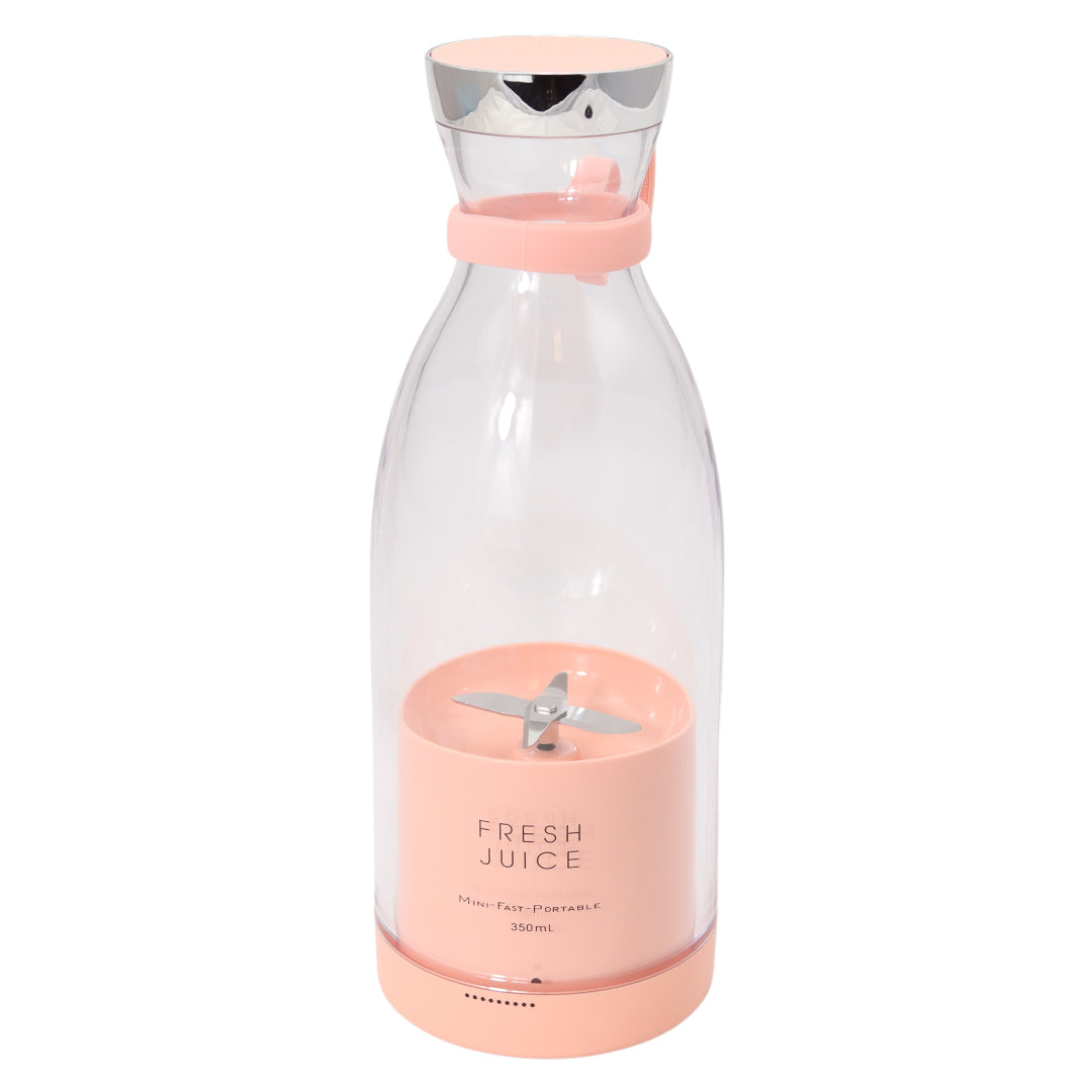 Roze Draadloze Blender To Go - 400 ml - Draagbare mini blender roze