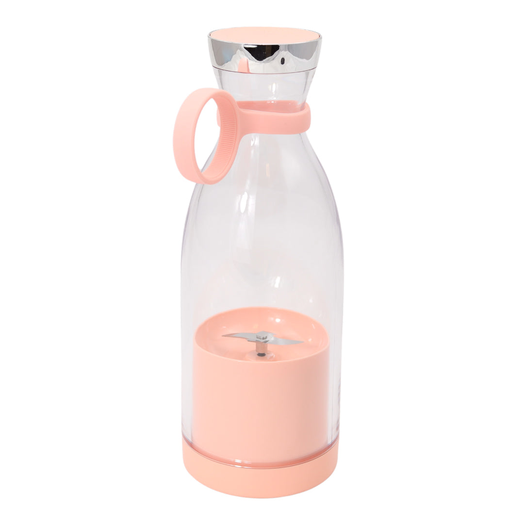 Roze Draadloze Blender To Go - 400 ml - Draagbare mini blender roze