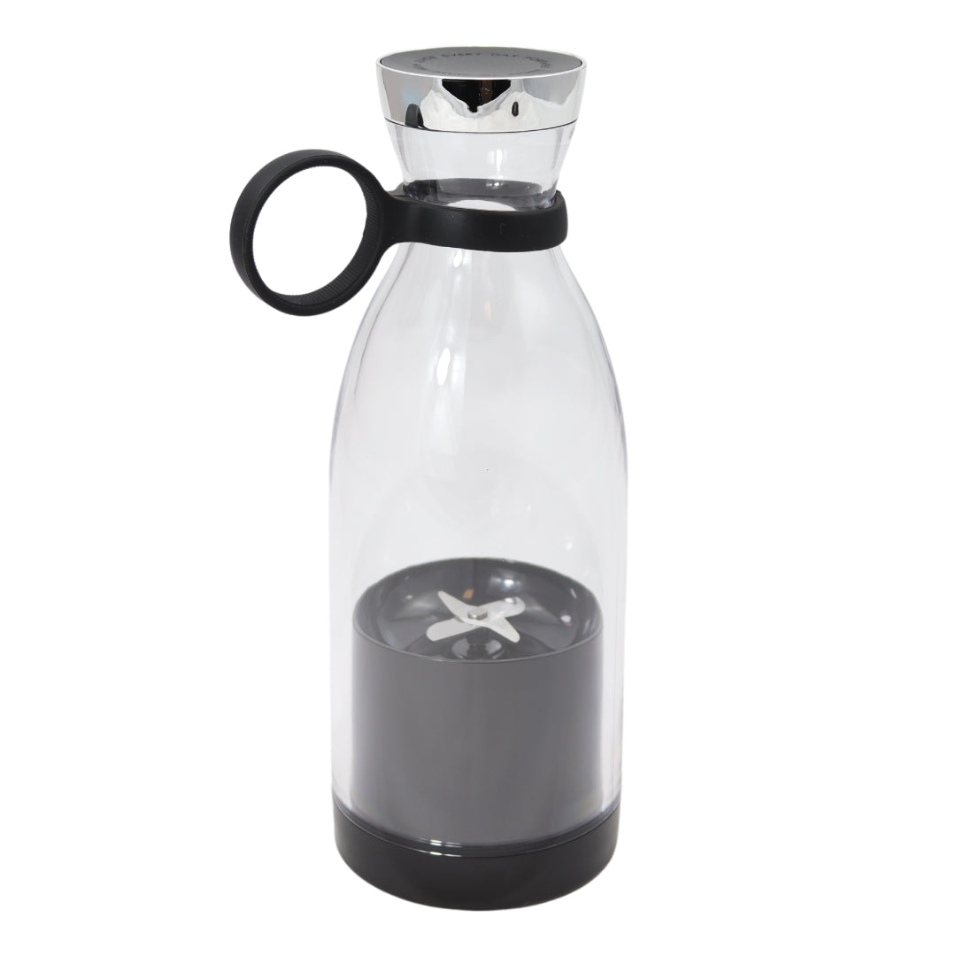 Zwarte Draadloze Blender To Go - 400 ml - Draagbare mini blender zwart