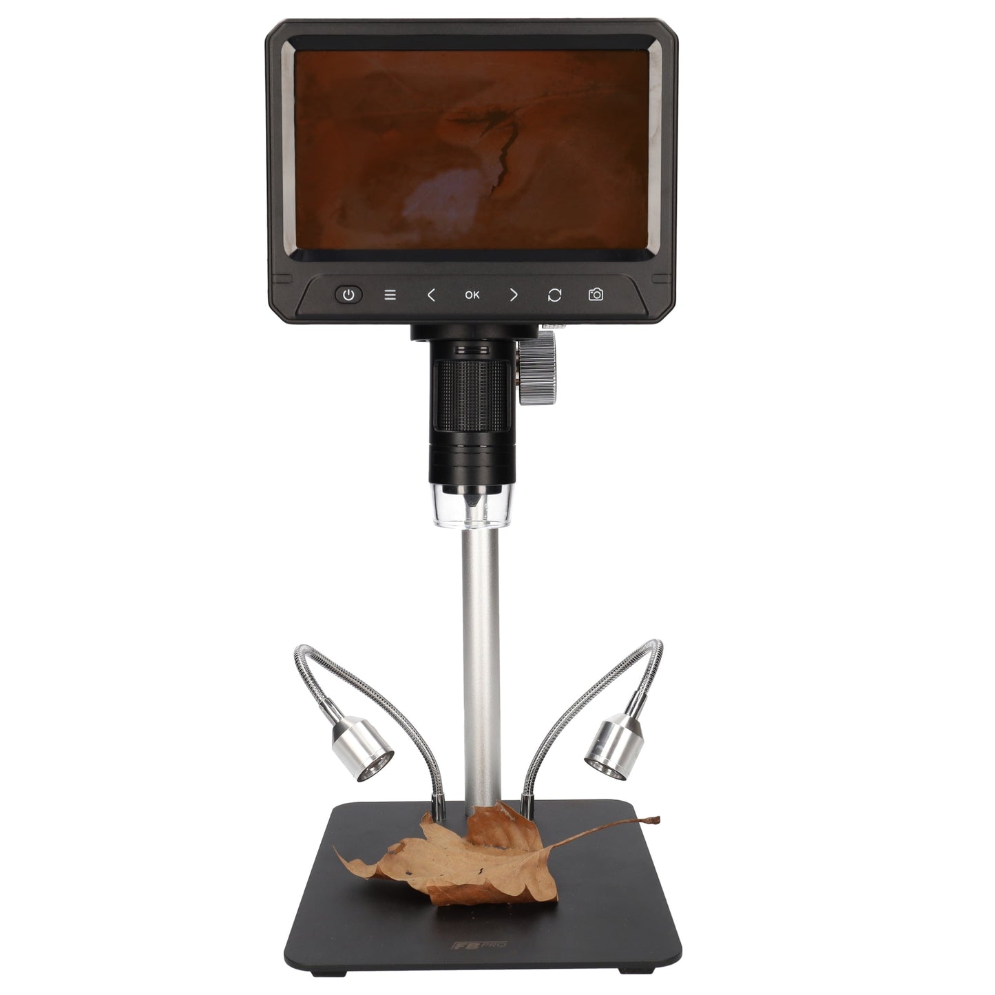 Digitale microscoop - Met extra verlichting & 7" inch beeldscherm - Microscope