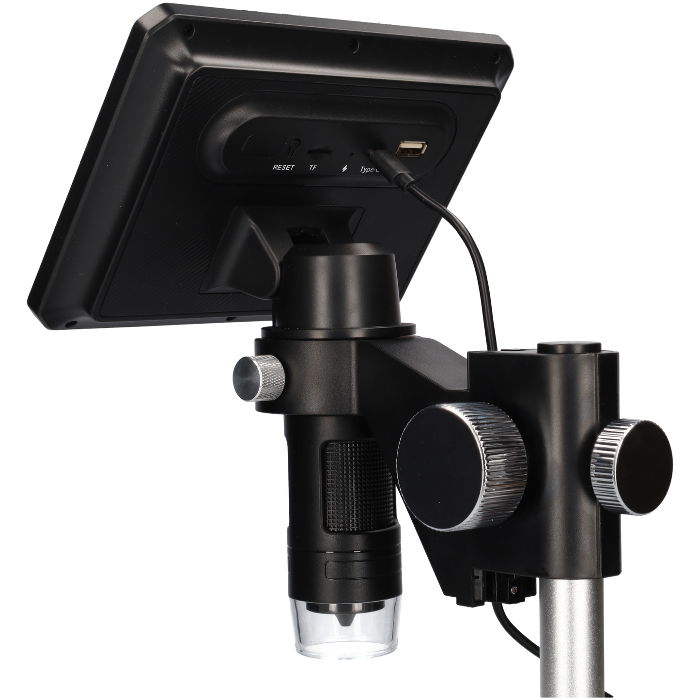 Digitale microscoop - Met extra verlichting & 7" inch beeldscherm - Microscope