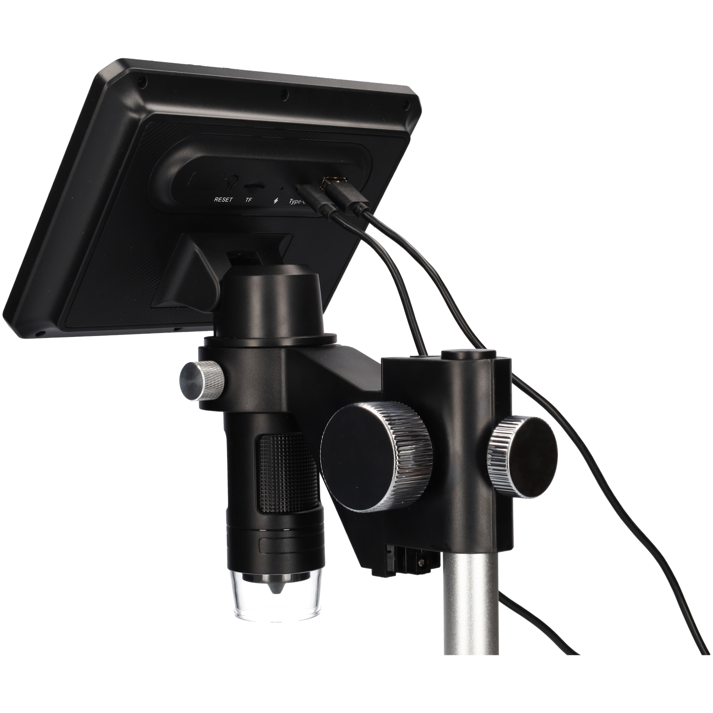 Digitale microscoop - Met extra verlichting & 7" inch beeldscherm - Microscope