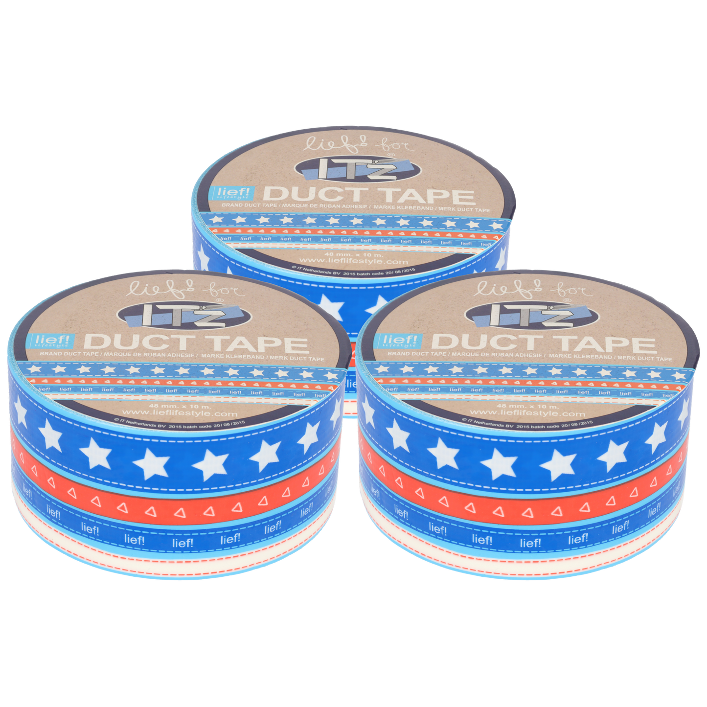 Ducttape kinderen - Kleurrijke kindertape - Creatieve plakband rol - Duct tape