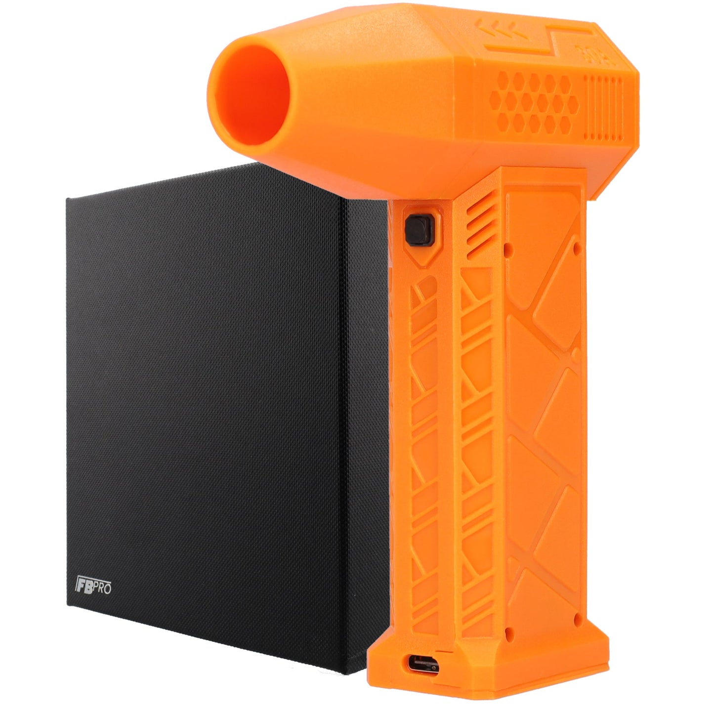 FBT088 - Turbo fan - Air duster - Turbo jet fan - Voor reiniging - Sterk en krachtig - Oranje
