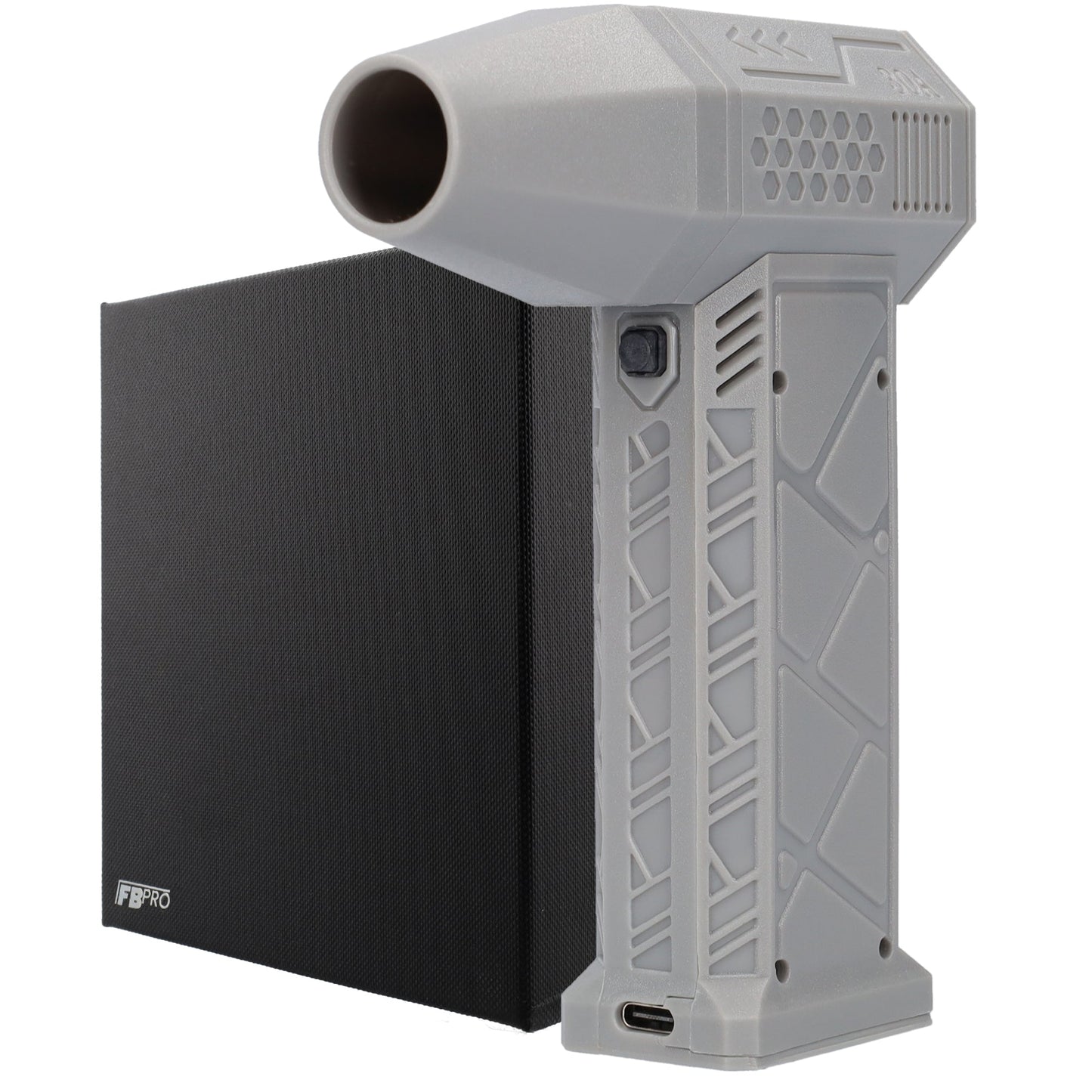 FBT088 - Turbo fan - Air duster - Turbo jet fan - 88 gram stuwkracht - USB-C oplaadbaar - Mini - Voor reiniging - Sterk en krachtig - Grijs