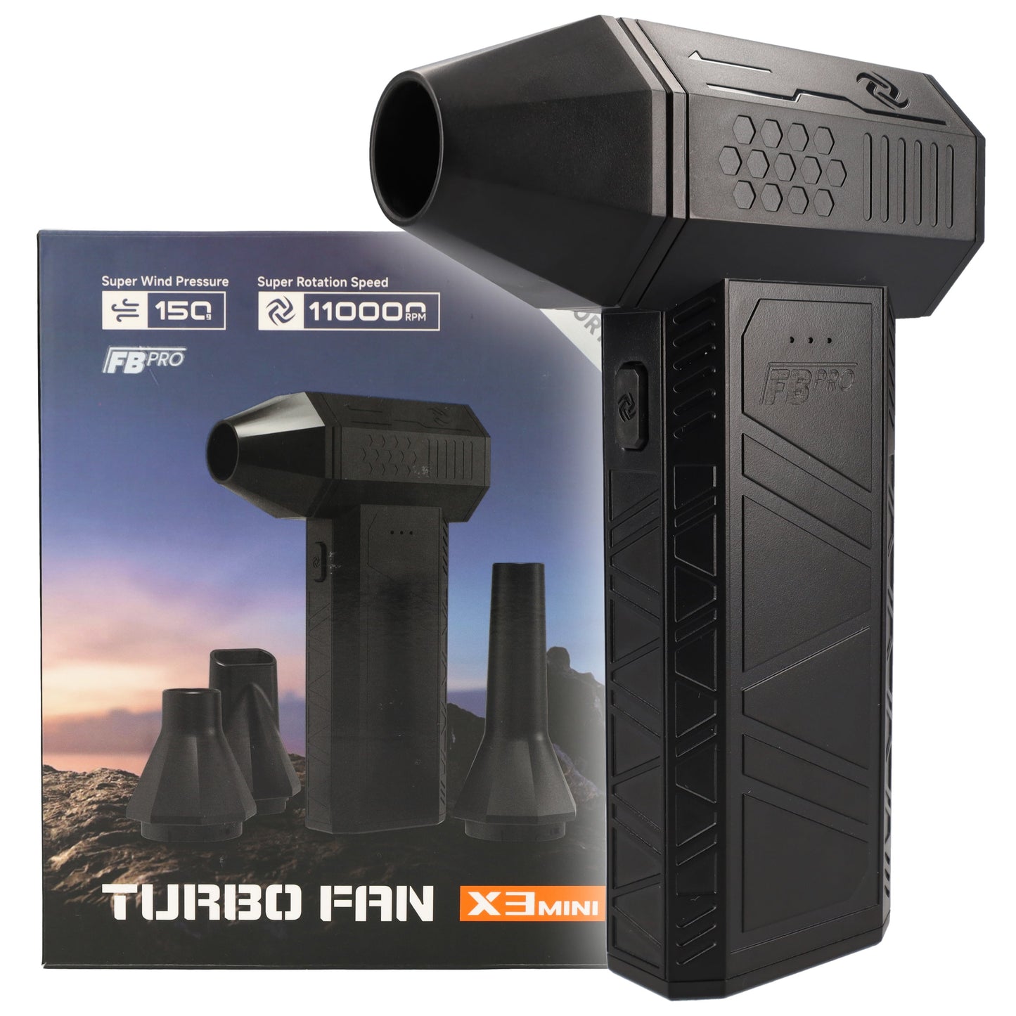 FBT125 Mini - Super Power Turbo Fan Luchtpistool - Stofblazer - BBQ Blazer Accesoires