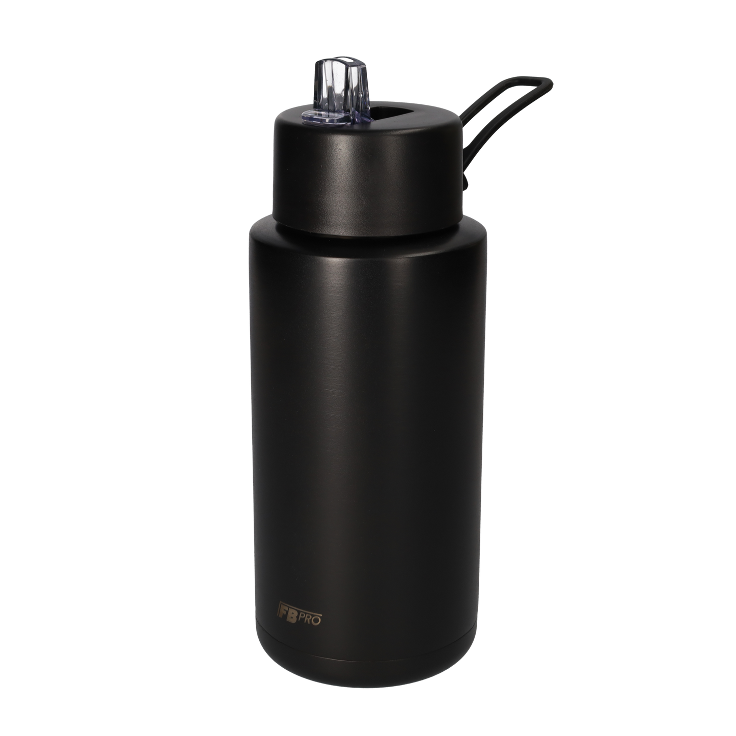 Thermosfles, Waterfles, Drinkfles – Modern & Slank Design – 1000 ml – Zwart