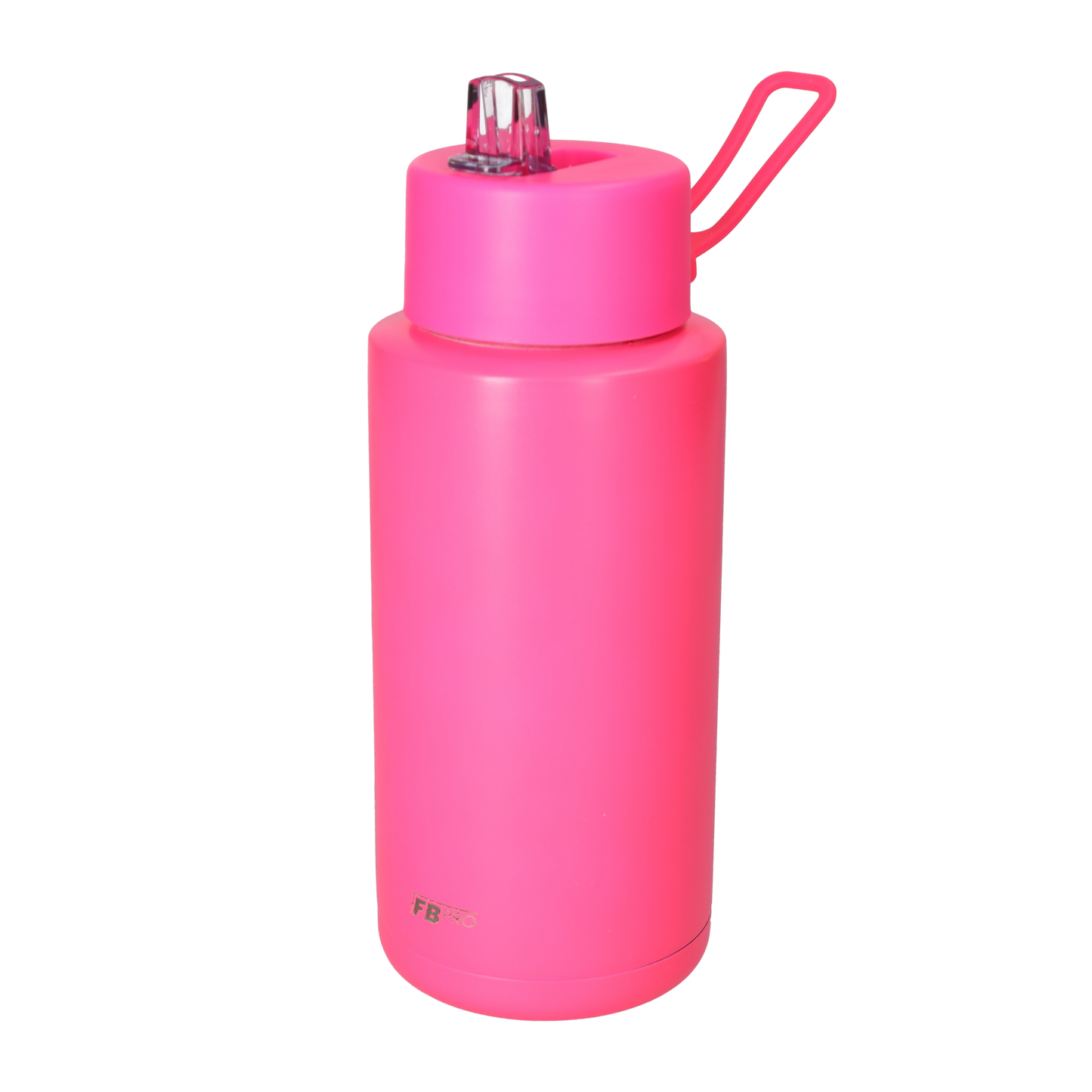 Thermosfles, Waterfles, Drinkfles – Modern & Slank Design – 1000 ml – Hot Pink