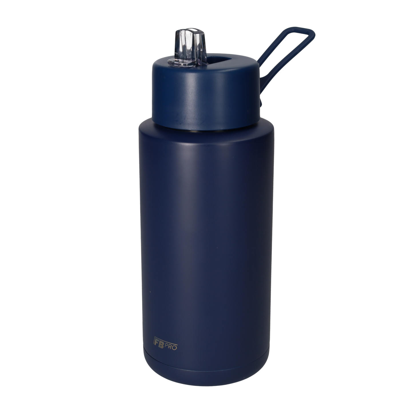 Thermosfles, Waterfles, Drinkfles – Modern & Slank Design – 1000 ml – Donker Blauw