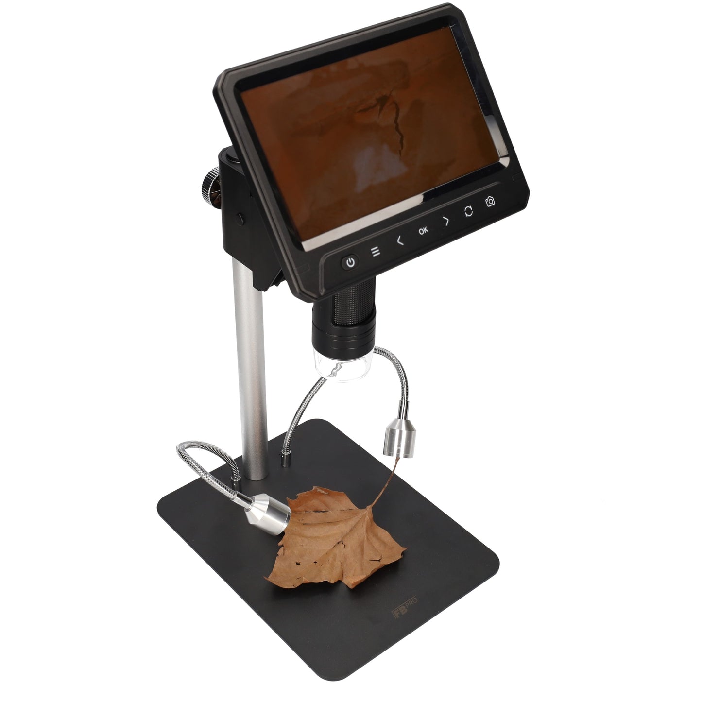Digitale microscoop - Met extra verlichting & 7" inch beeldscherm - Microscope