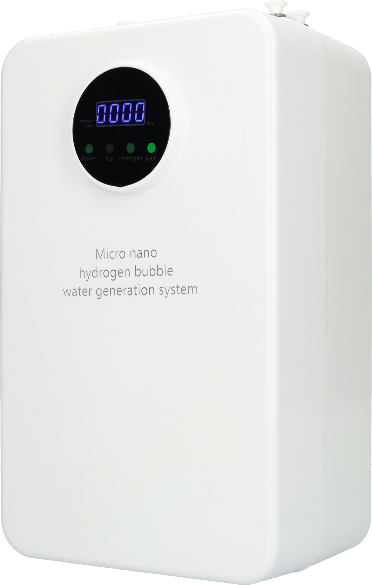 Waterstof generator met water filter - Hydrogen generator - LED display scherm - Inhoudstank van 2,5L - Wit
