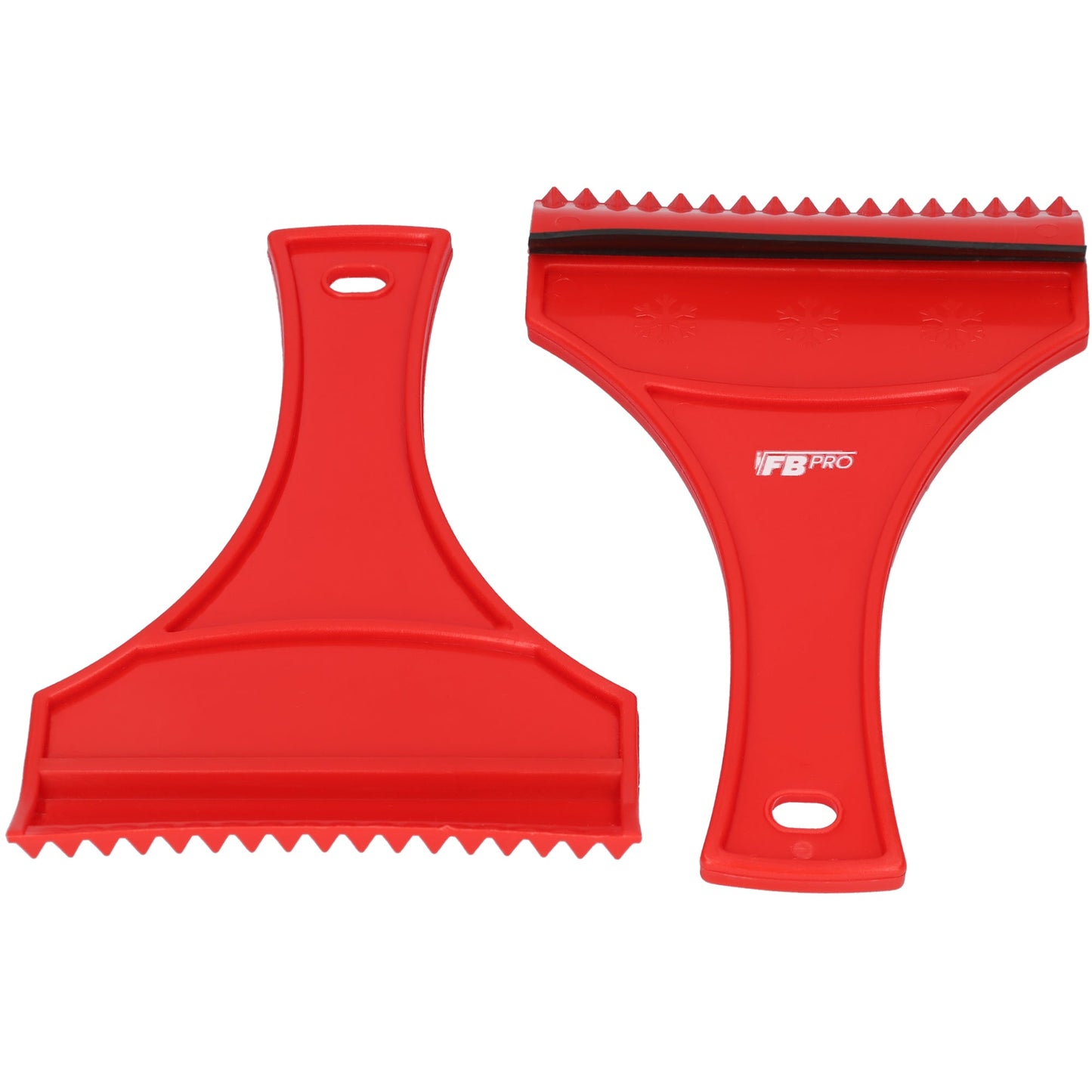 IJskrabber auto - Krabber - Ruitenkrabber auto - Glaskrabber - Rood
