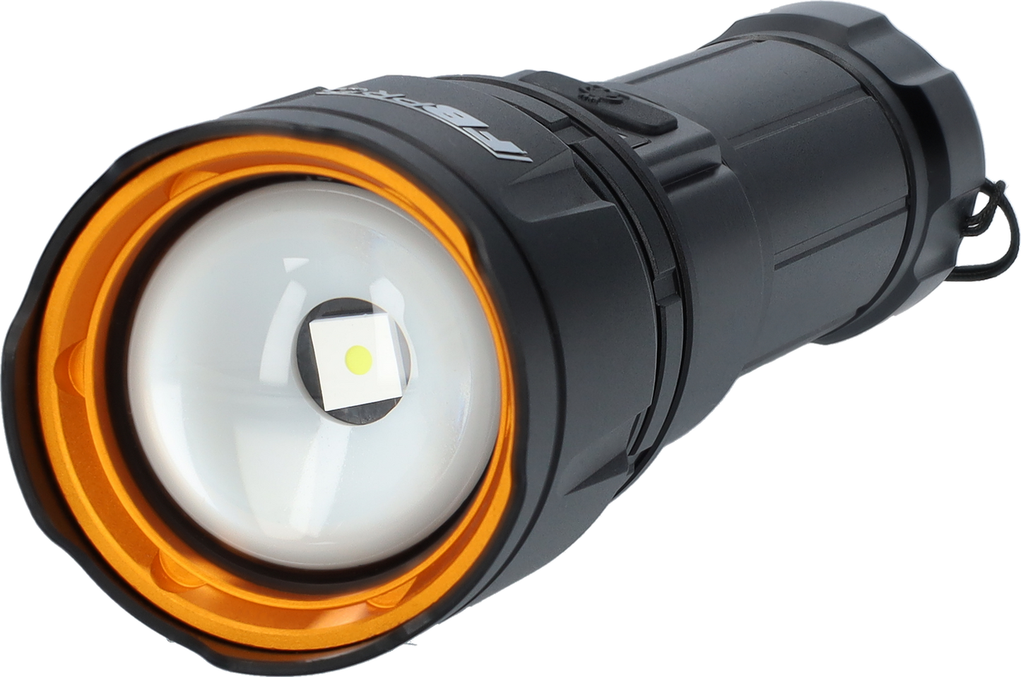 Zaklamp LED - Compacte lamp - 2000 Lumen - Zwart
