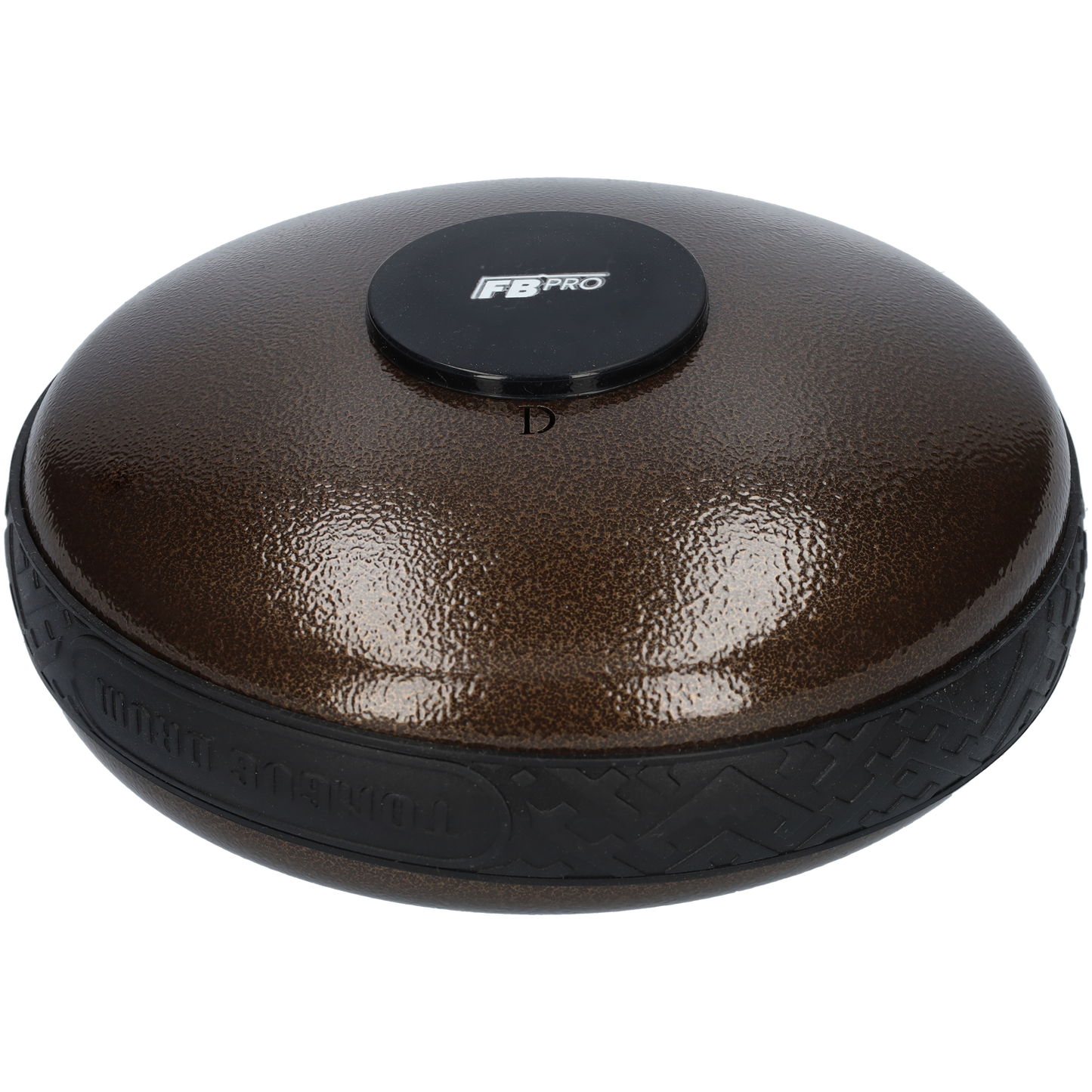 Handpan klankschaal - Medium tongue drum - Regen drum - 15.24 CM / 6 inch diameter - Donker bruin brons