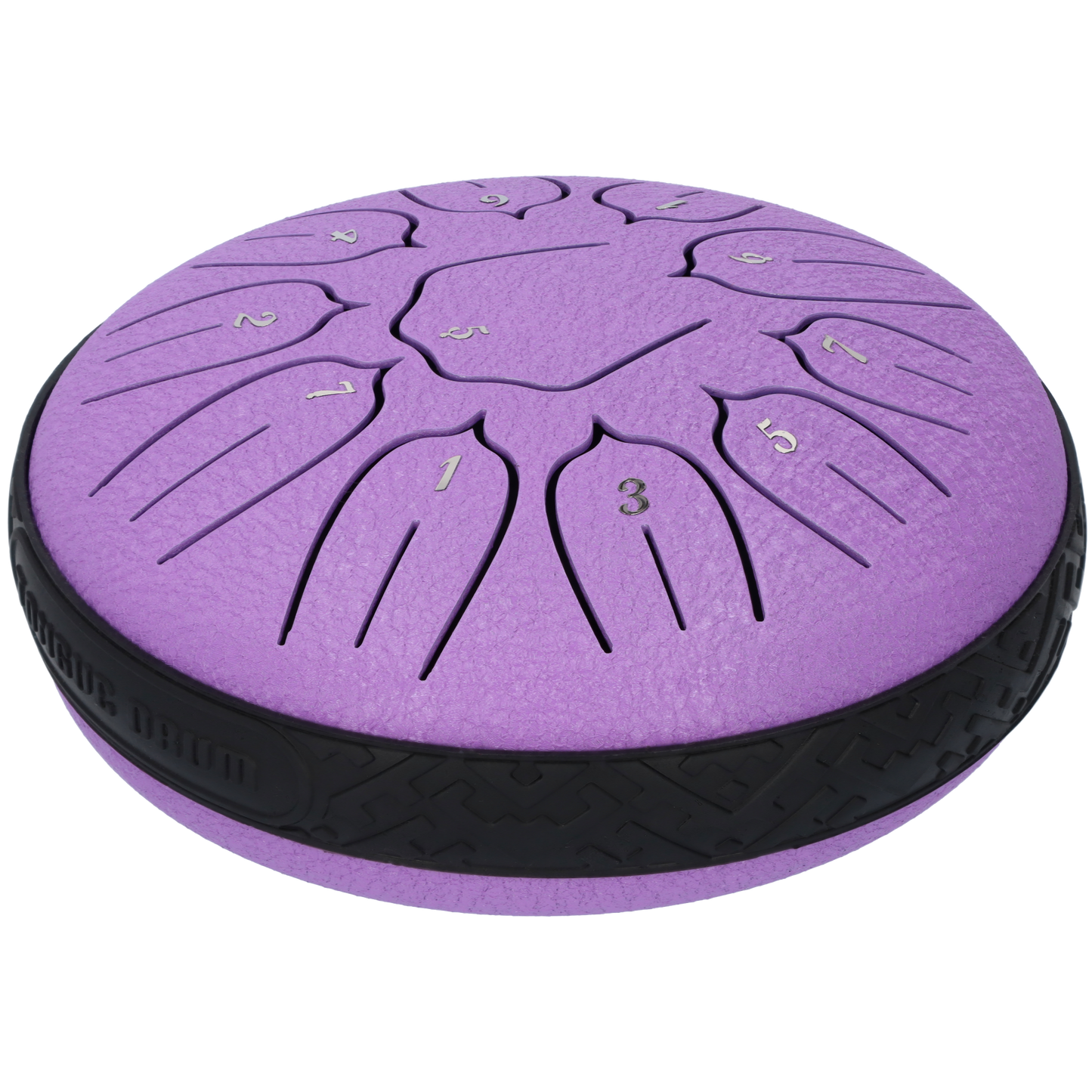 Handpan klankschaal - Medium tongue drum - 15.24 CM / 6 inch diameter - Paars