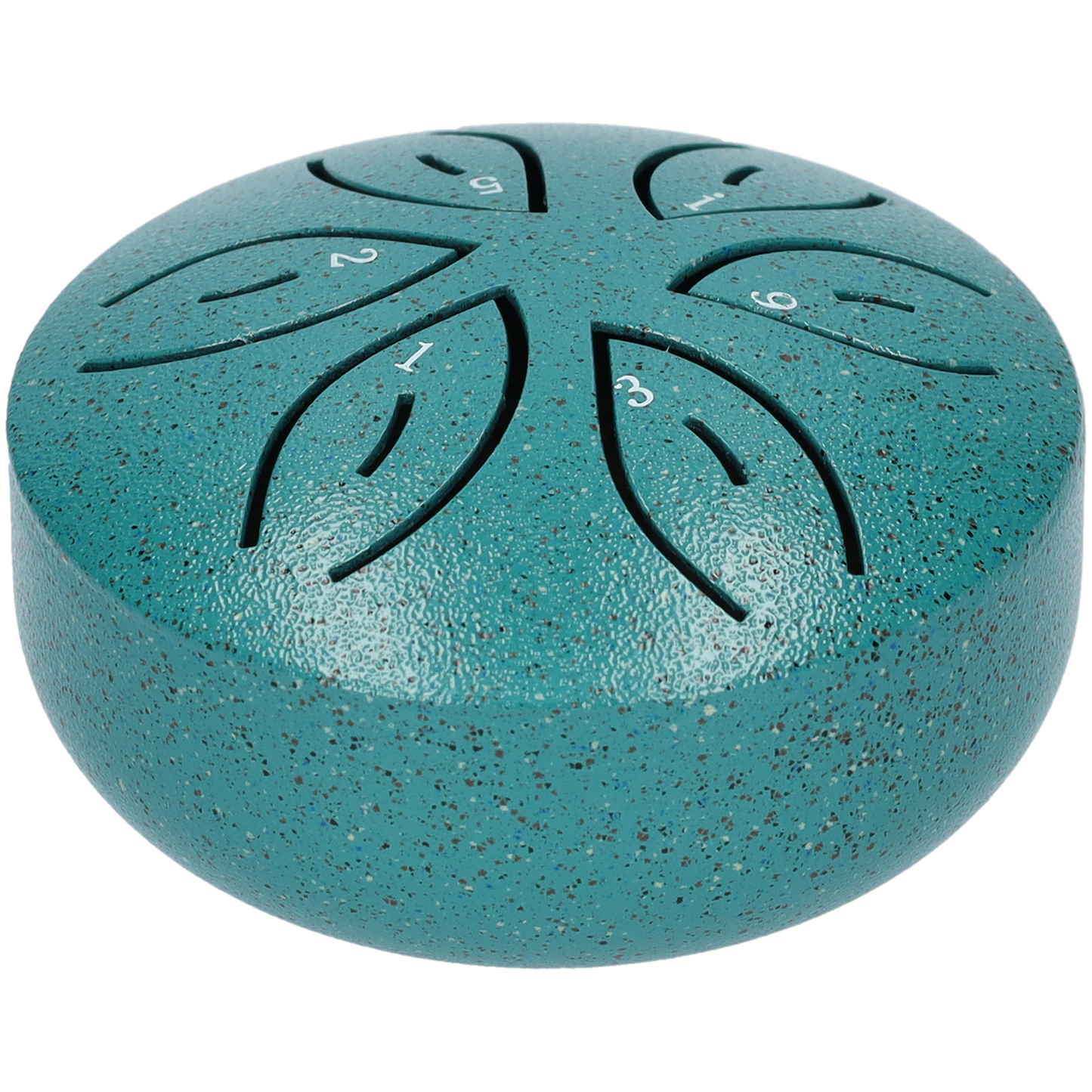 Handpan, Klankschaal, Handpan Drum, Regen Drum - Met Drumstick - Koraal groen - 3 Inch