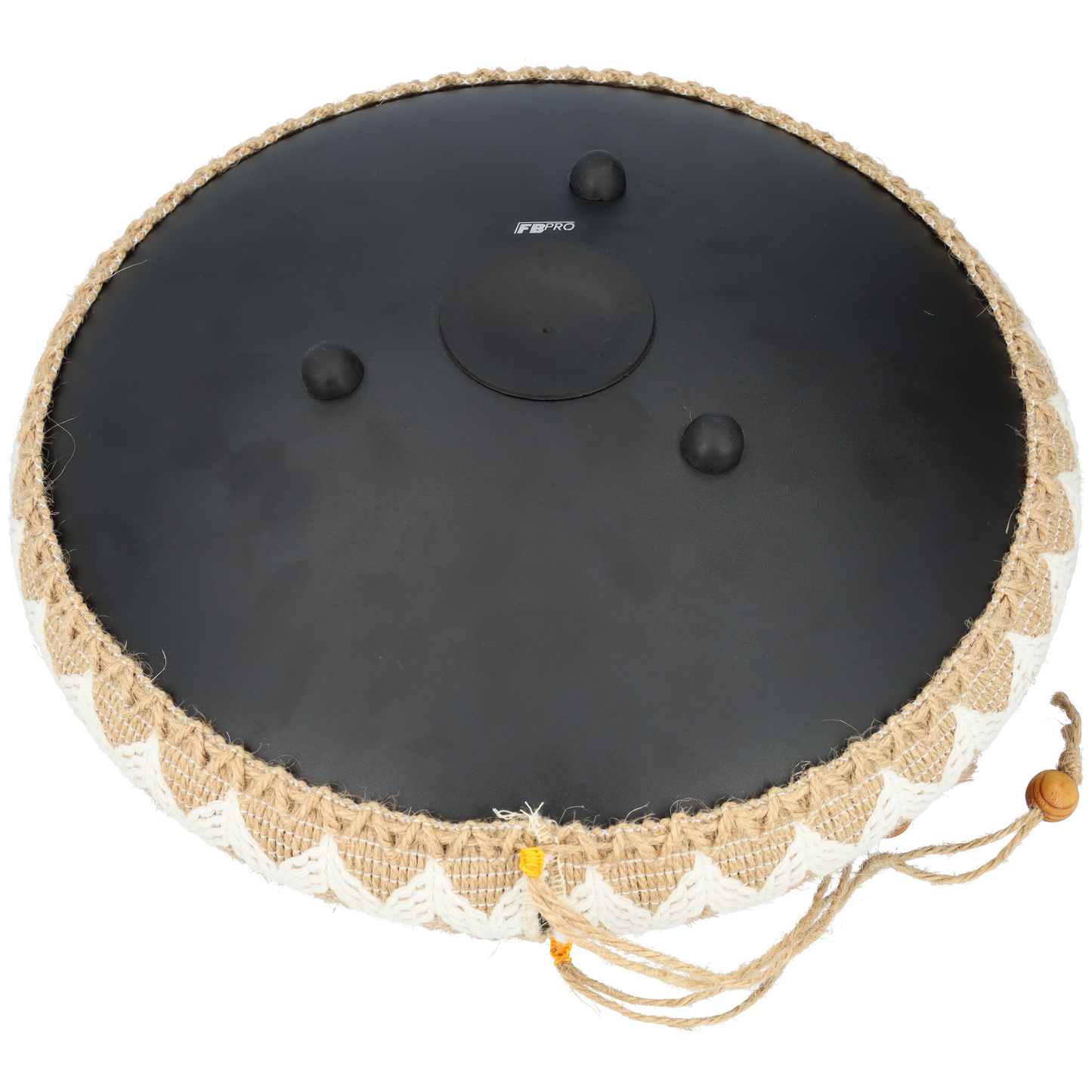 Handpan 14 inch - handpan drum - Groot formaat - Met draagtas - Rugzak - Met drumsticks - Zwart