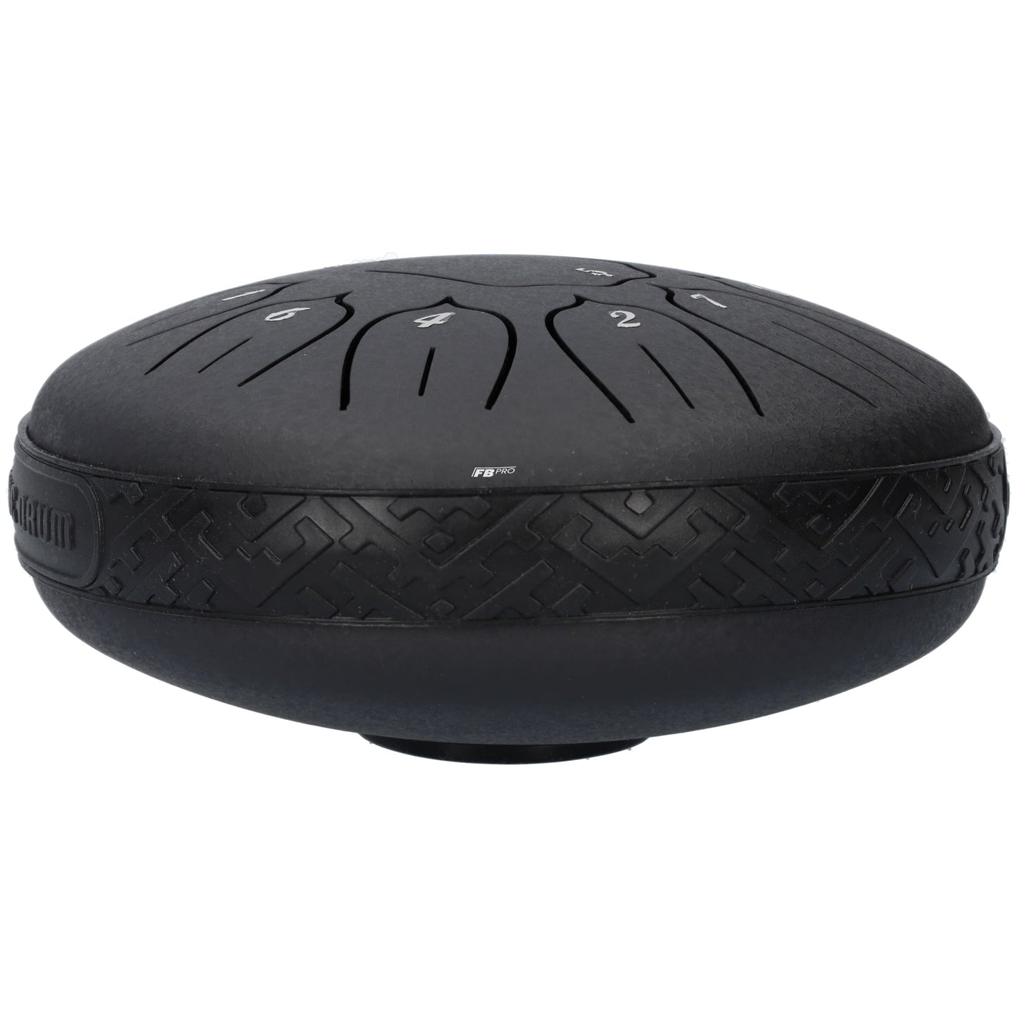 Handpan klankschaal - Medium tongue drum - Regen drum - 15 CM / 6 inch diameter - Mat zwart