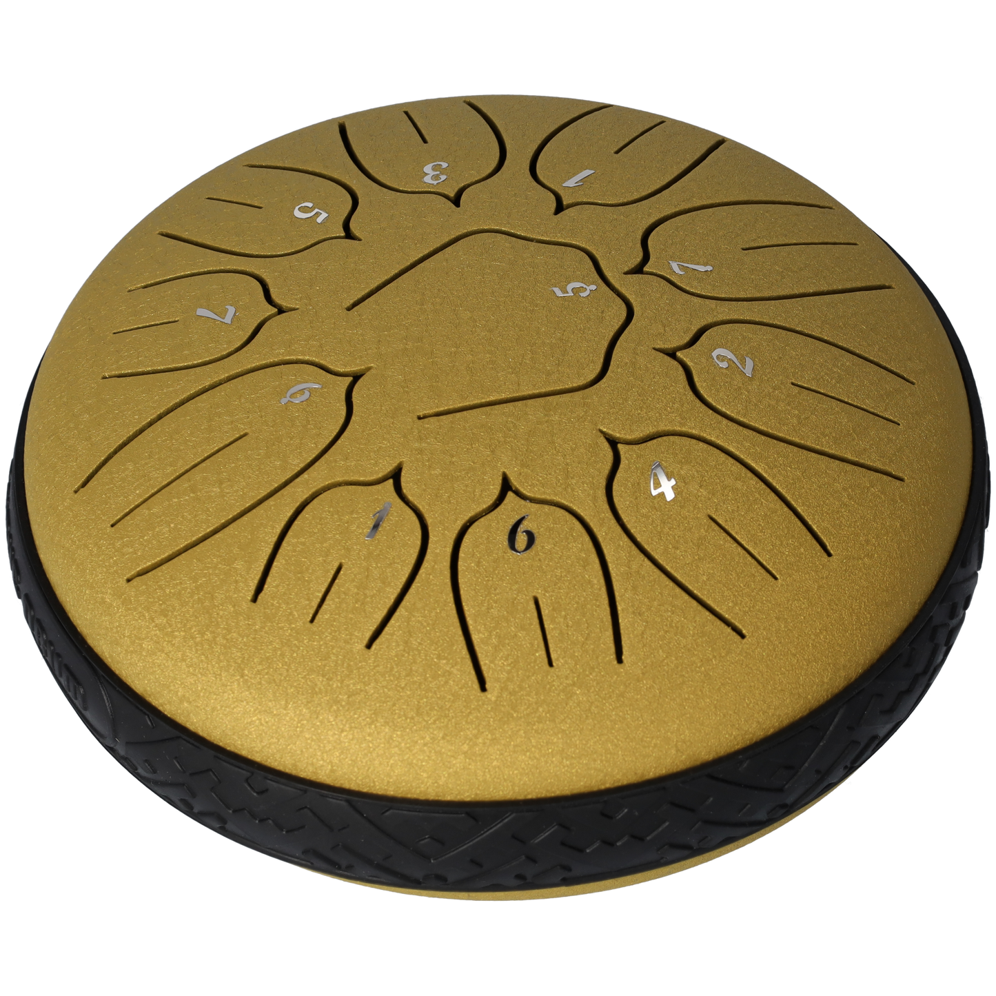 Handpan klankschaal - Medium tongue drum - Regen drum - 15 CM / 6 inch diameter - Goud