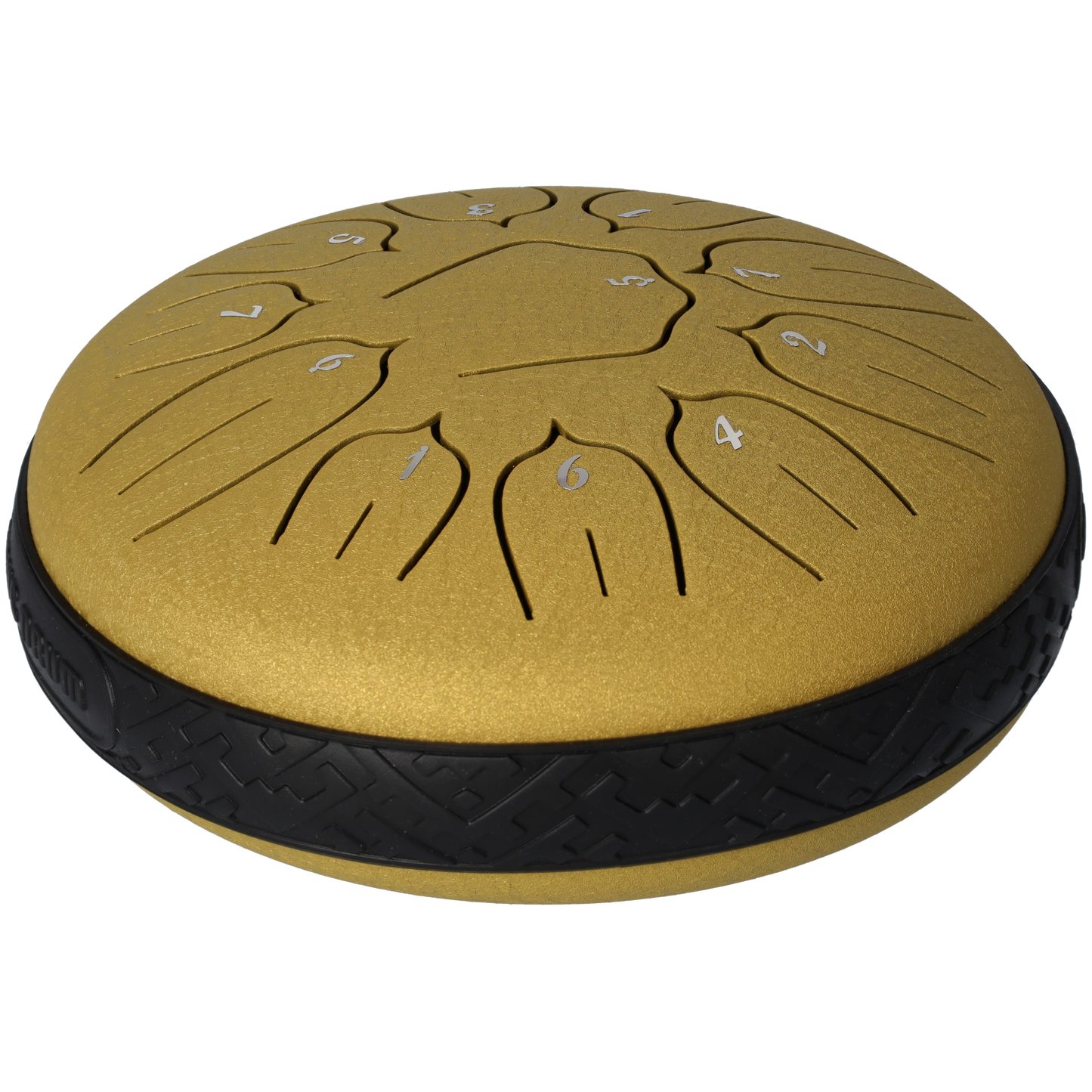 Handpan klankschaal - Medium tongue drum - Regen drum - 15 CM / 6 inch diameter - Goud