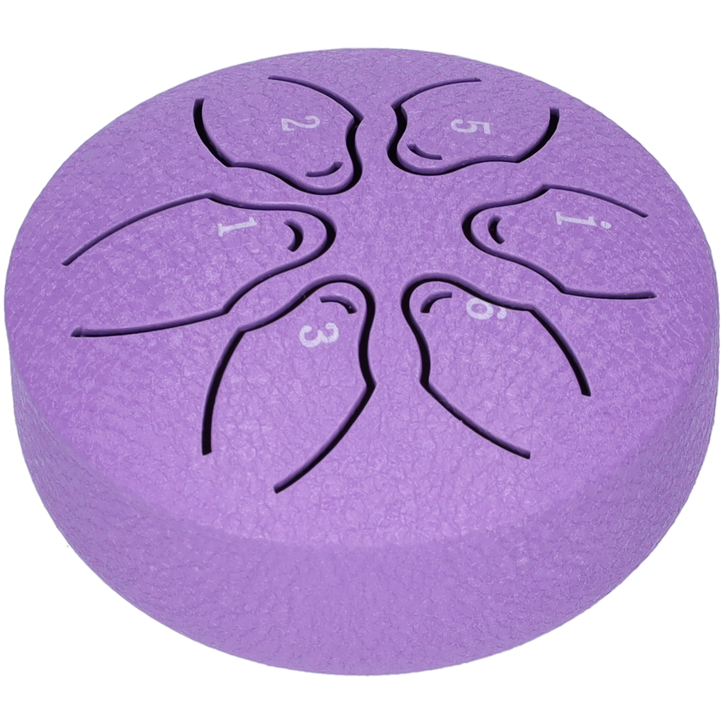 Handpan, Klankschaal, Handpan Drum, Regen Drum,t - Met Drumstick - Paars - 3 Inch
