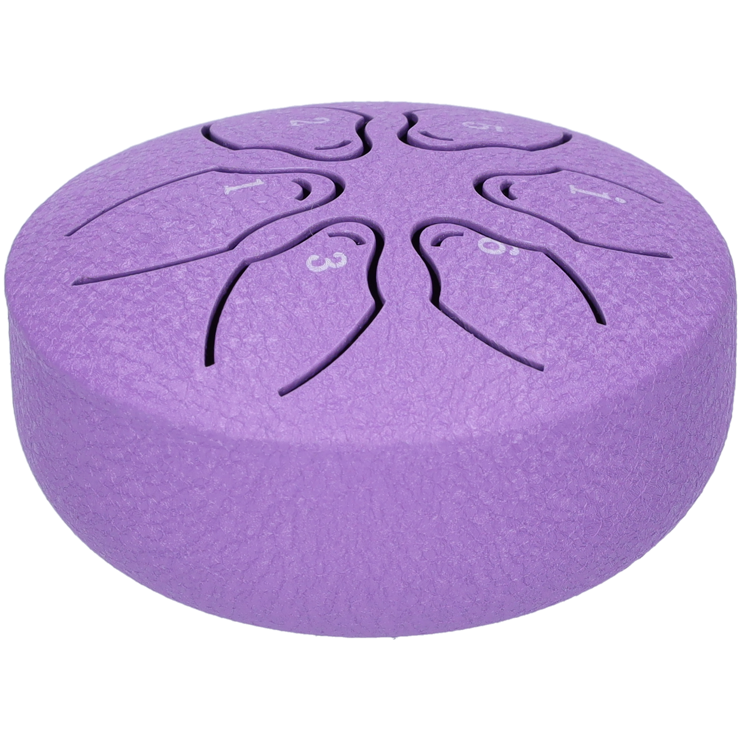 Handpan, Klankschaal, Handpan Drum, Regen Drum,t - Met Drumstick - Paars - 3 Inch