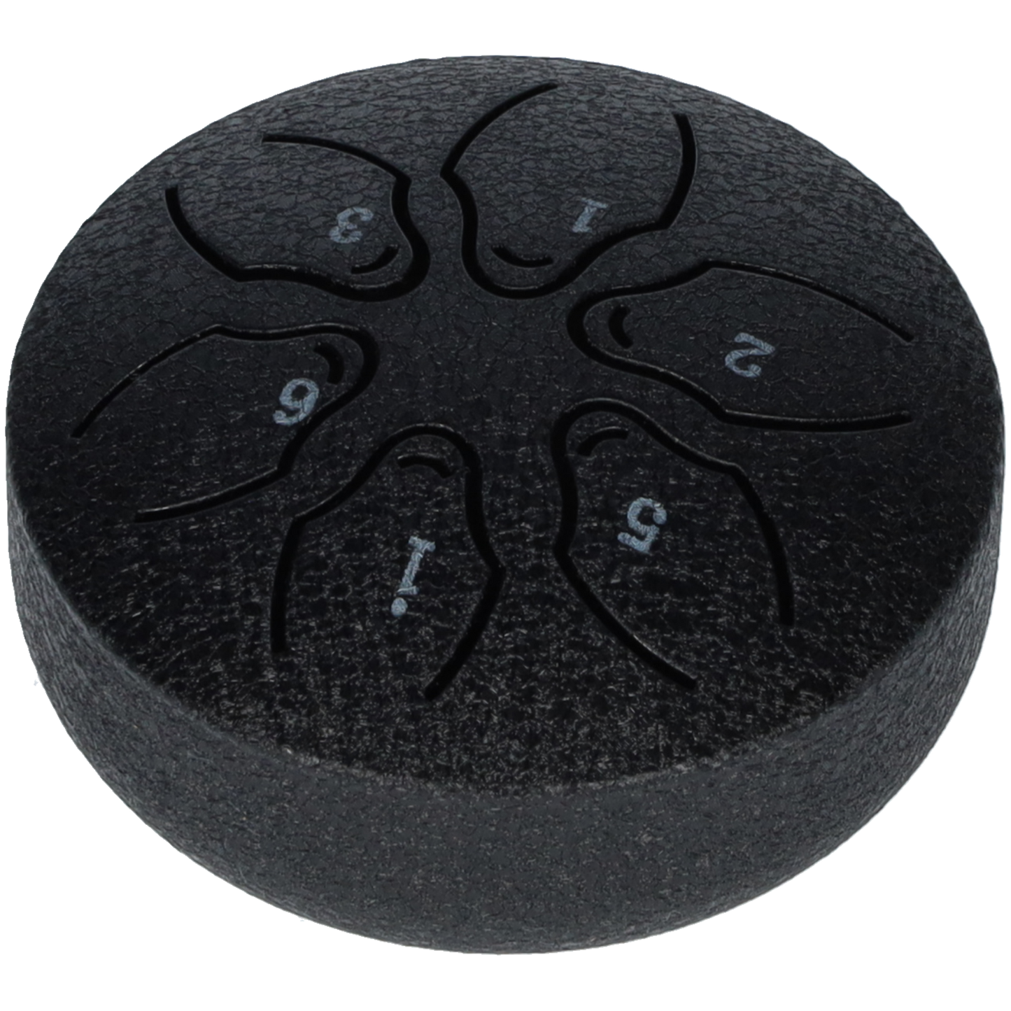Handpan, Klankschaal, Handpan Drum, Regen Drum - Met Drumstick - Zwart - 3 Inch