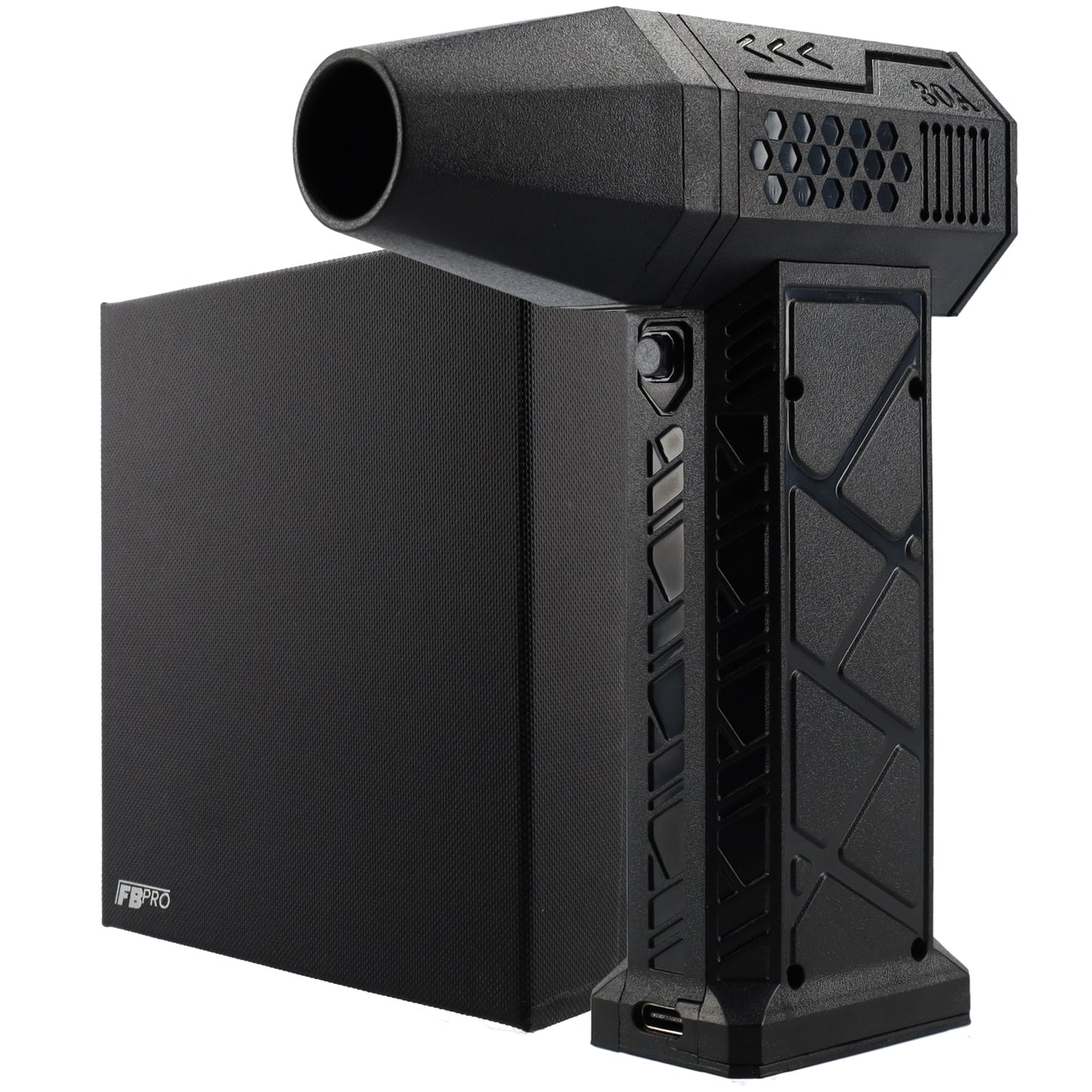 FBT088 - Turbo fan - Air duster - Turbo jet fan - Voor reiniging - Sterk en krachtig - Zwart