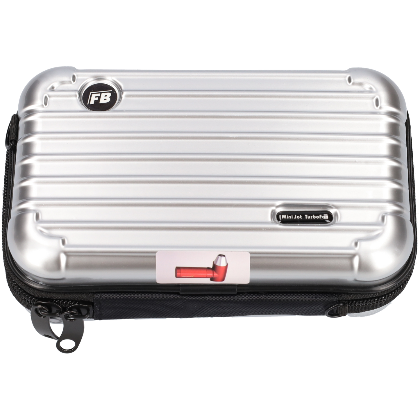 Turbo fan, Air duster, Turbo jet, Luchtpistool, Luchtblazer, Luchtcompressor - 1000mAh - Turbo - Rood & zilver