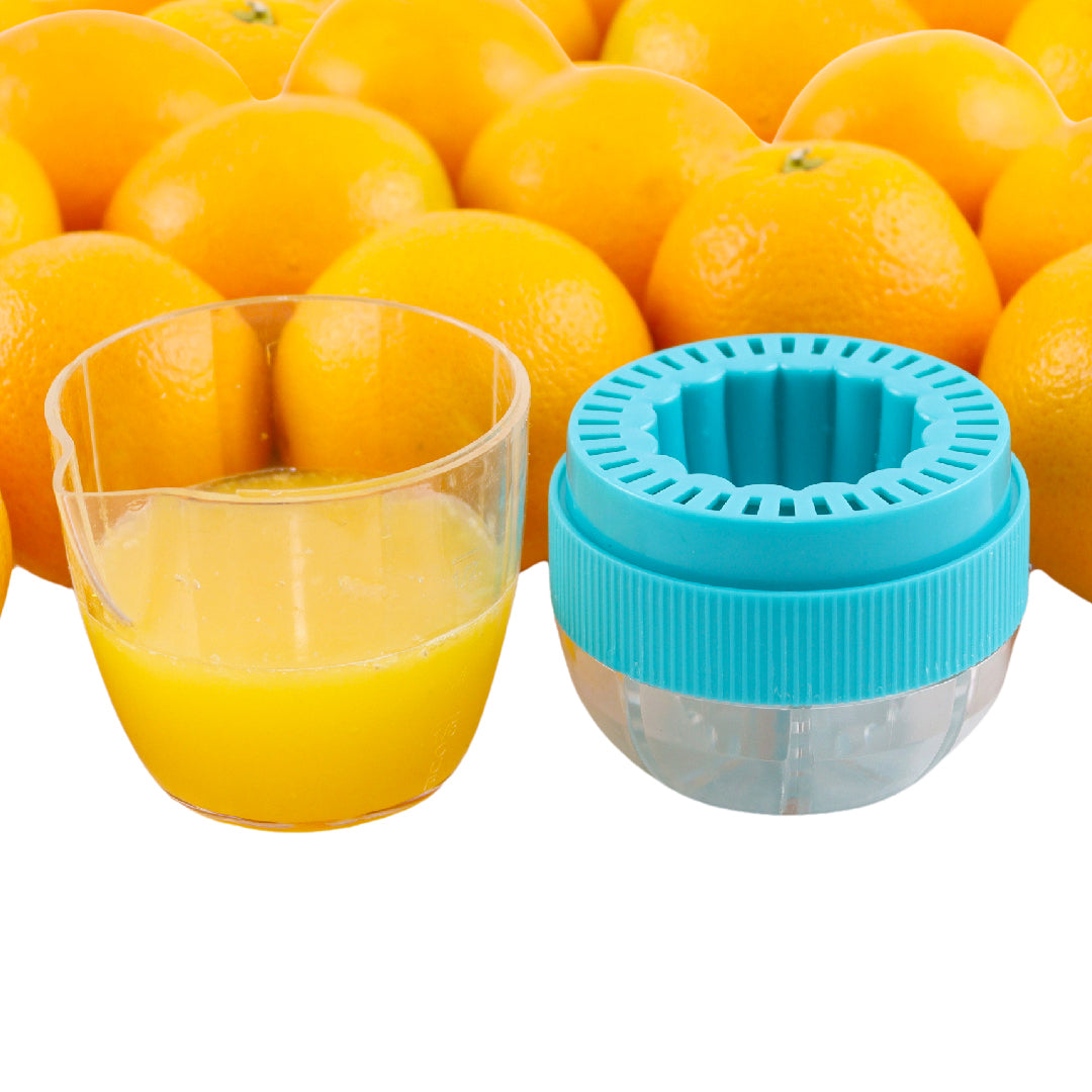 Citroenpers, citruspers - zeer klein - juicer voor vruchtensappen - Blauw