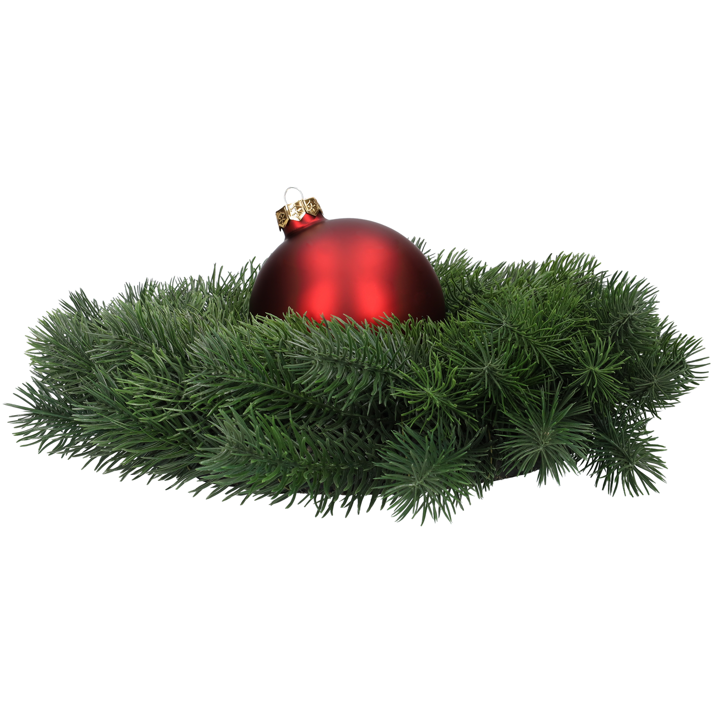 Glazen kerstballen - Set van 4 stuks/100mm - Glas - Dark Red Combi - Donkerrood