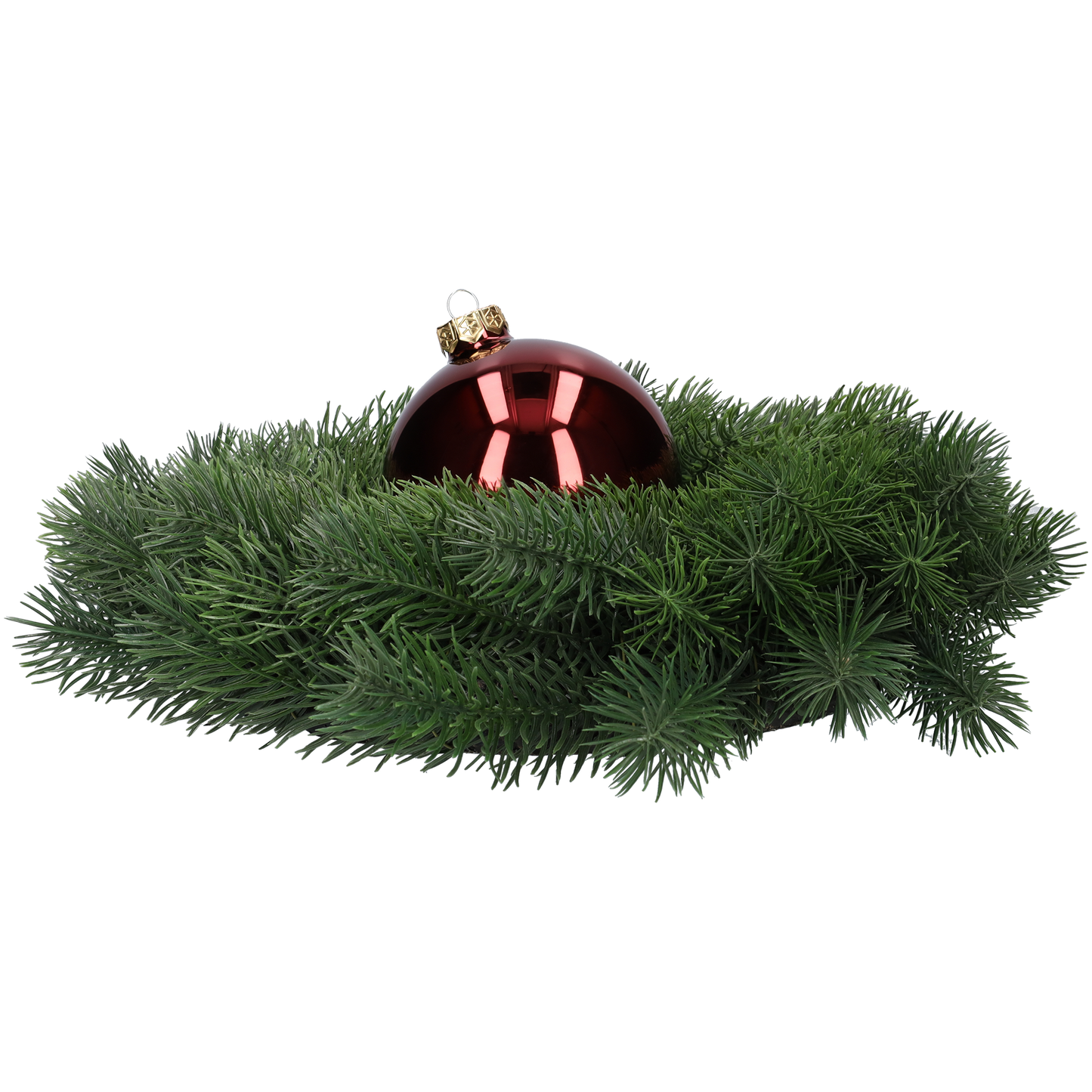 Glazen kerstballen - Set van 4 stuks/100mm - Glas - Wild Blossom - Verschillende Roze tinten