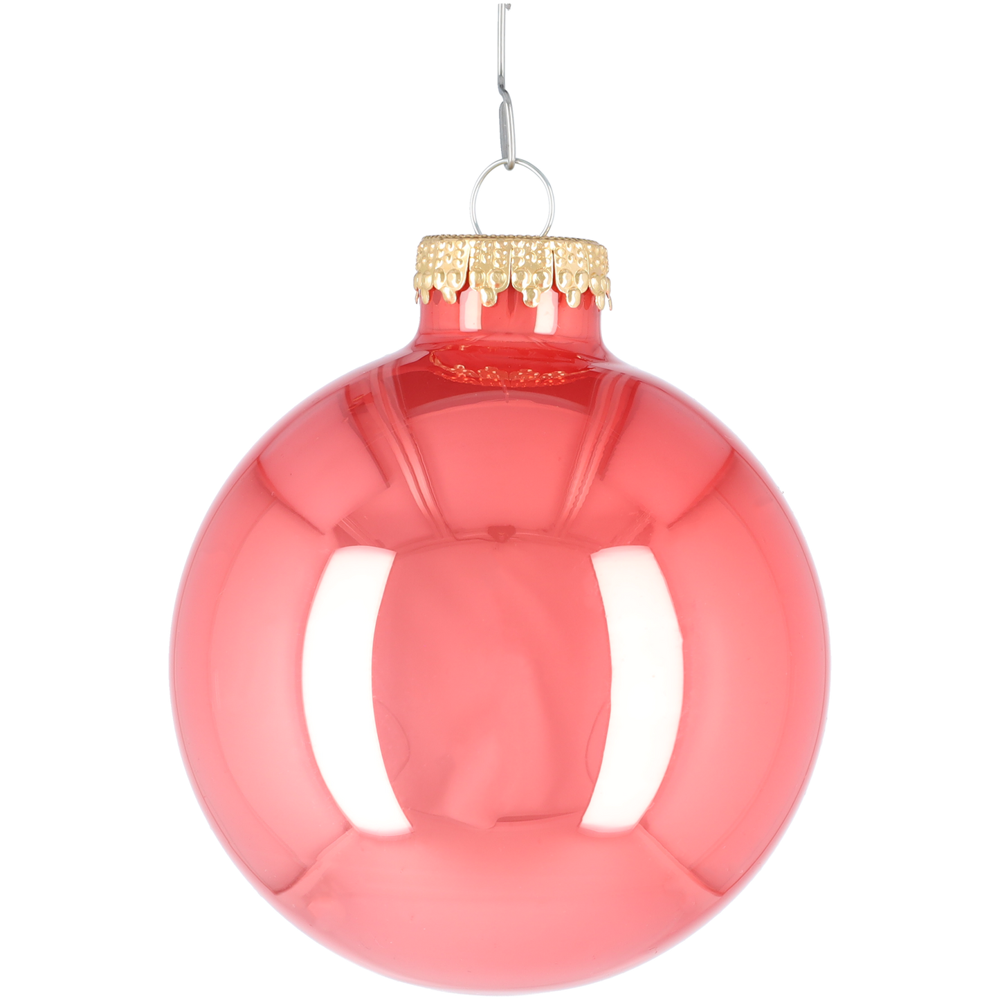 Glazen kerstballen - Set van 16 stuks/80mm - Luxe kerst decoratie - Sfeervolle kerstversiering voor in de kerstboom - Glas - Camelia - Roze