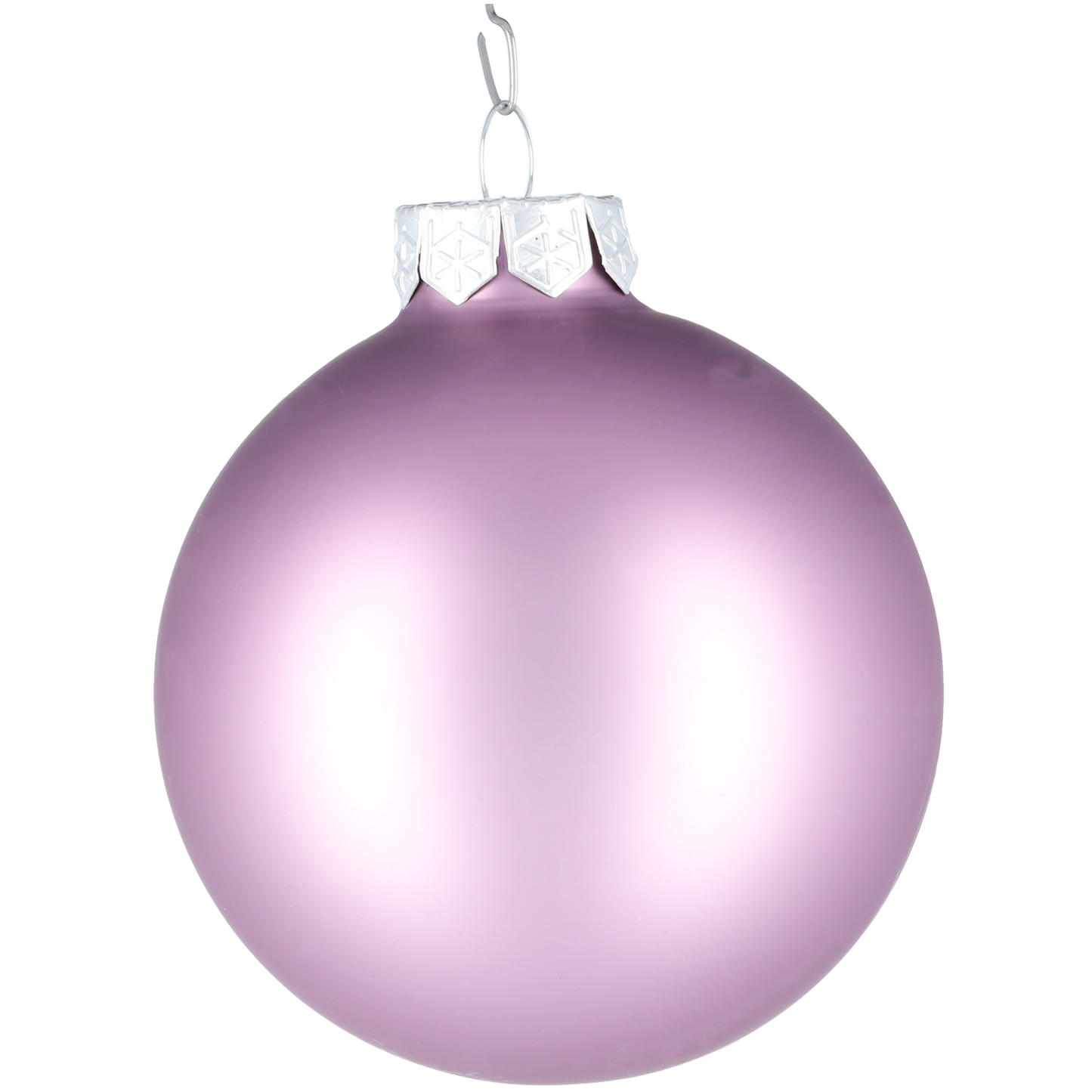 Glazen kerstballen - Kerst decoratie - Kerstversiering - 80mm - Lilac Sage - Ballen van glas voor in de kerstboom! - 16 stuks