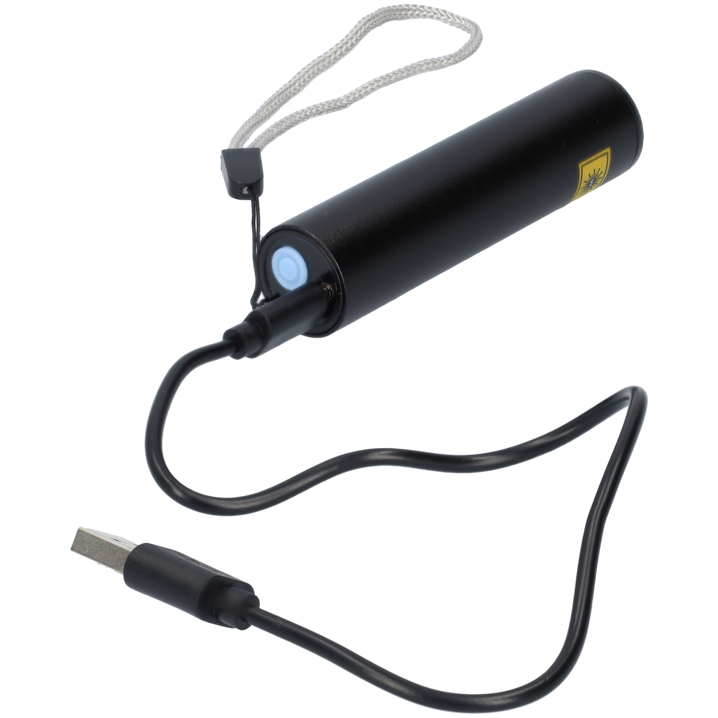 Zaklamp, Zaklamp Led Oplaadbaar, Militaire Zaklamp, Zaklamp Led, Met USB, Zwart, Gemakkelijk Op Te Bergen
