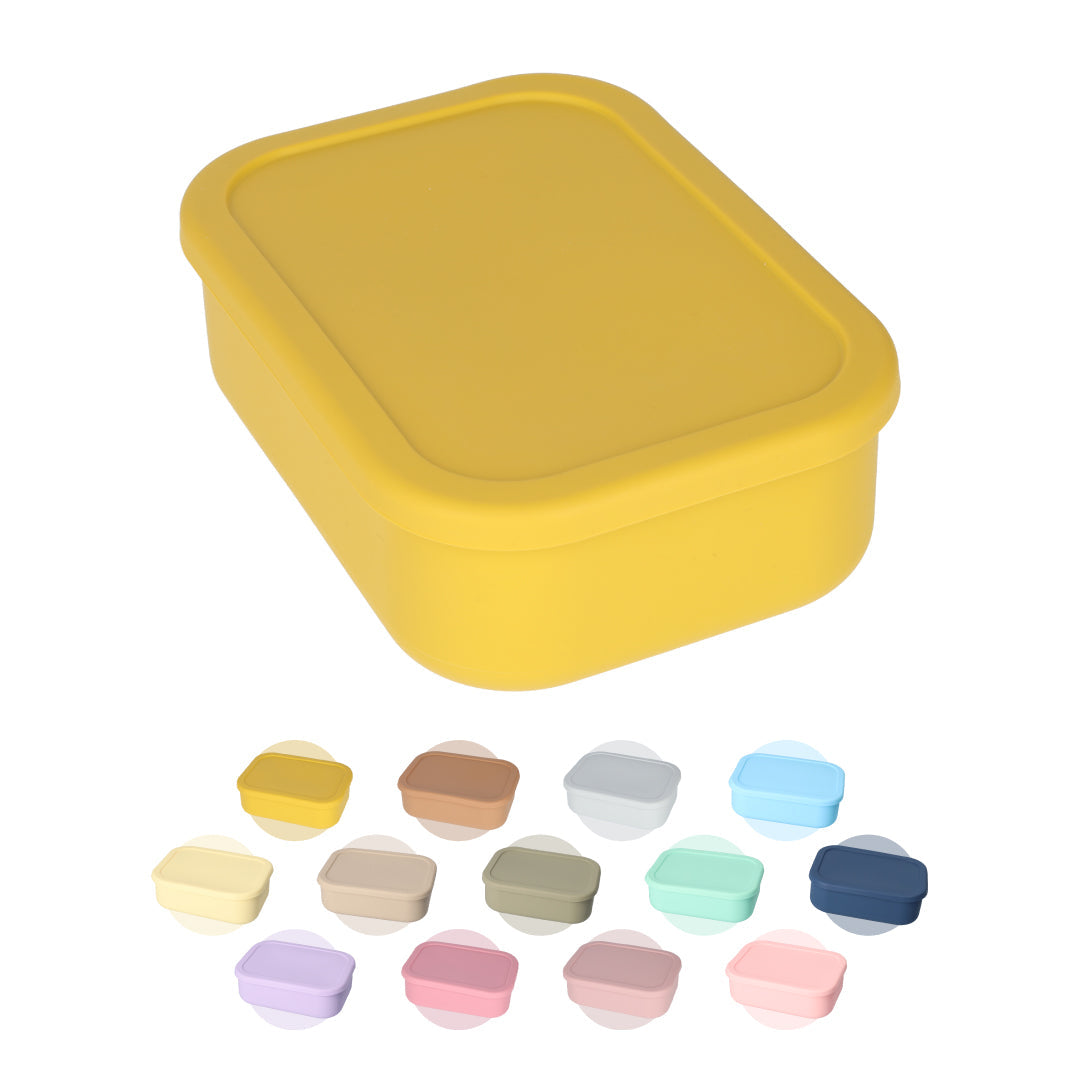 Flex Lunchbox - Buigbaar - Diepvriesbakjes - 800ml - BPA-vrij - Geel