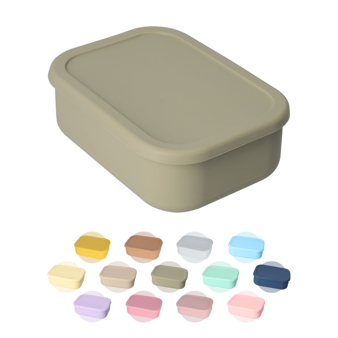 Flex Lunchbox - Buigbaar! - Diepvriesbakjes - 800ml - BPA-vrij! - Militair Groen
