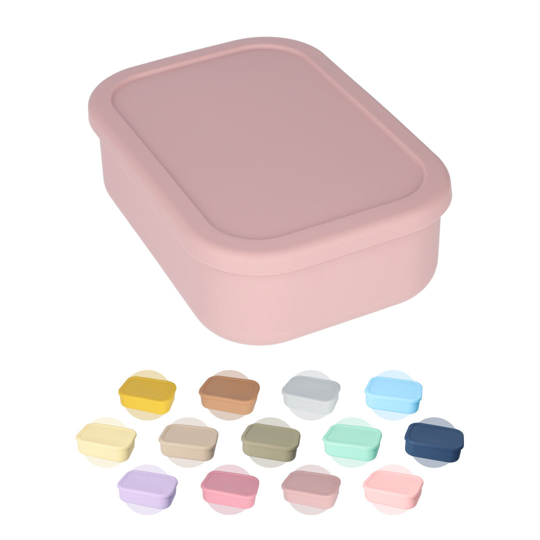 Flex Lunchbox - Buigbaar - Diepvriesbakjes - 800ml - BPA-vrij - Rosy Brown - Roze