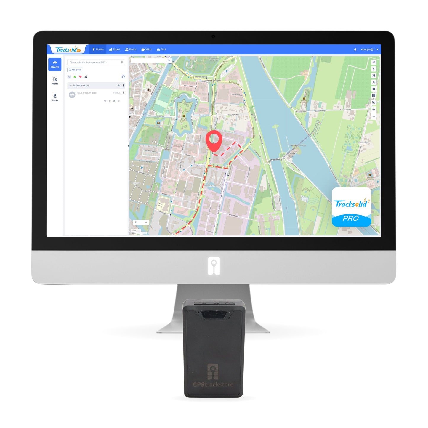 GPS Tracker volgsysteem LL302 - 6000mAh - 10 jaar sim wereldwijd - Gratis app - Magneet