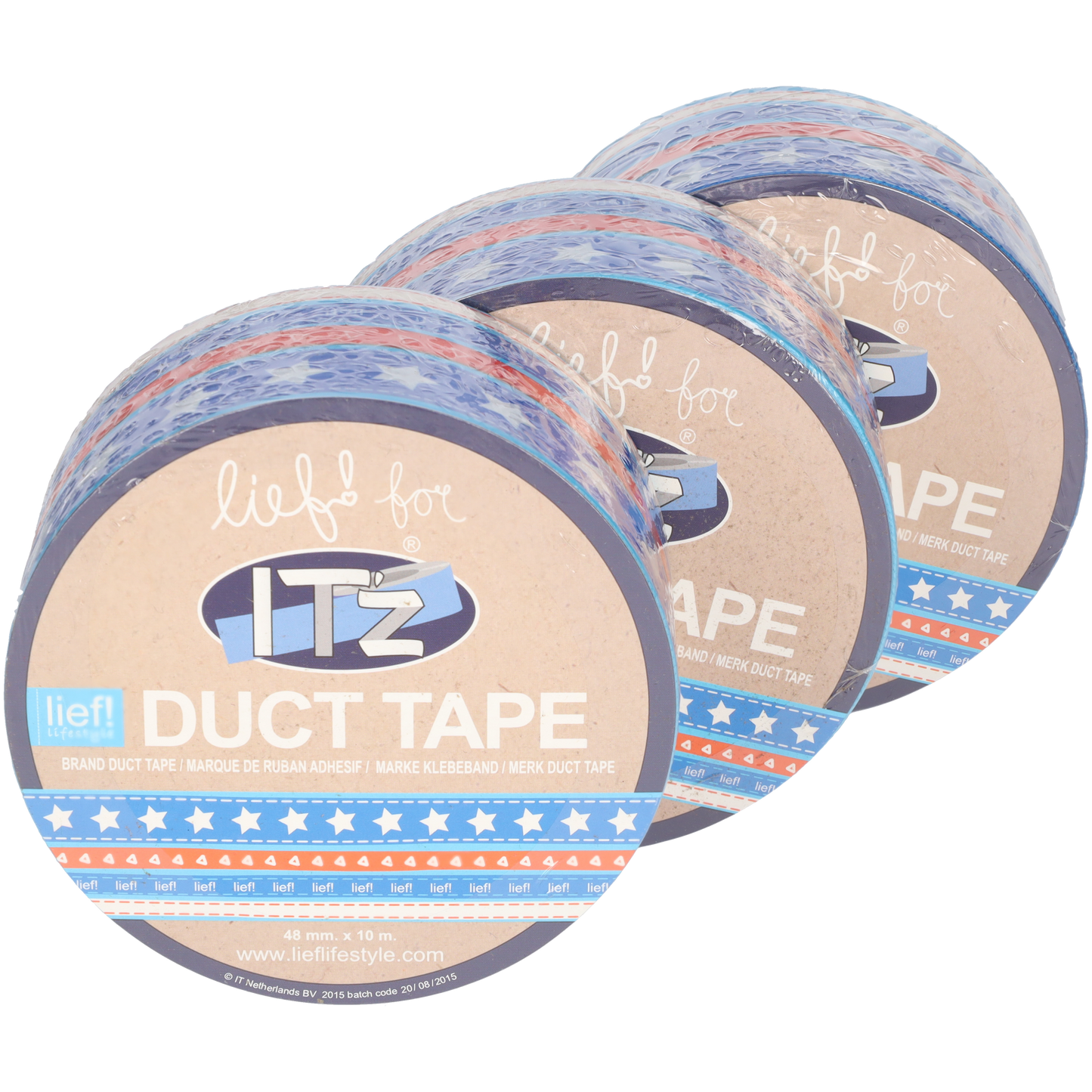 Ducttape kinderen - Kleurrijke kindertape - Creatieve plakband rol - Duct tape