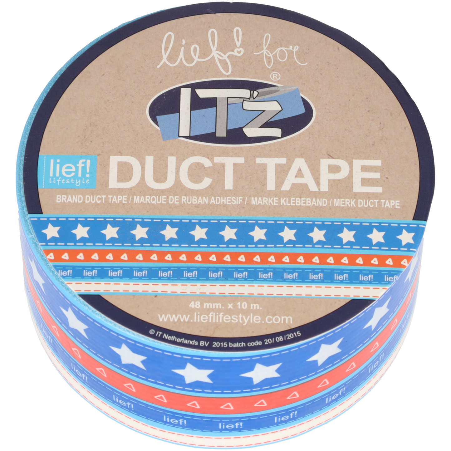 Ducttape kinderen - Kleurrijke kindertape - Creatieve plakband rol - Duct tape